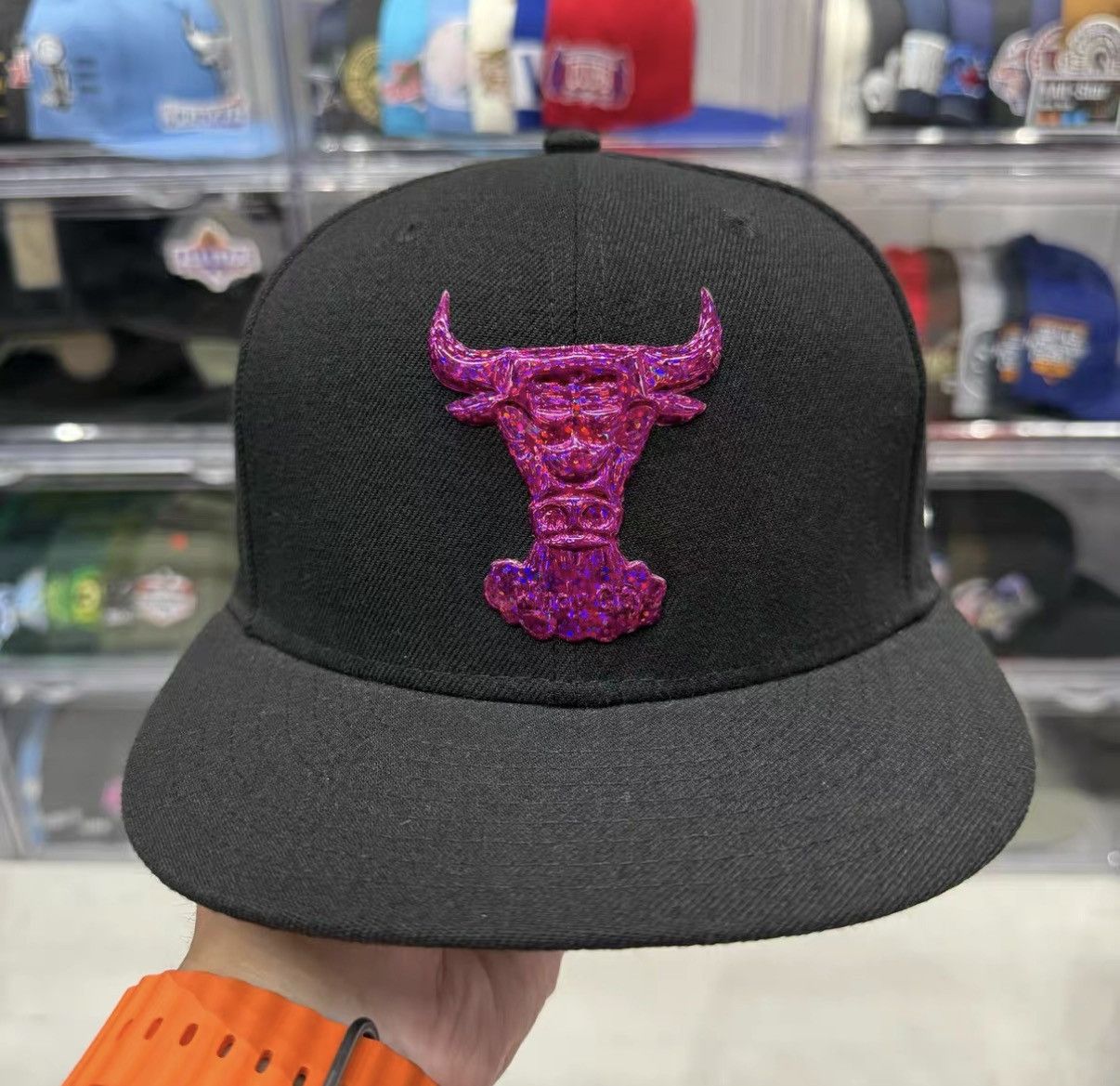 New Era New Era NBA Chicago Bulls Flat Brim Baseball Cap J32 Size ONE SIZE - 1 Thumbnail