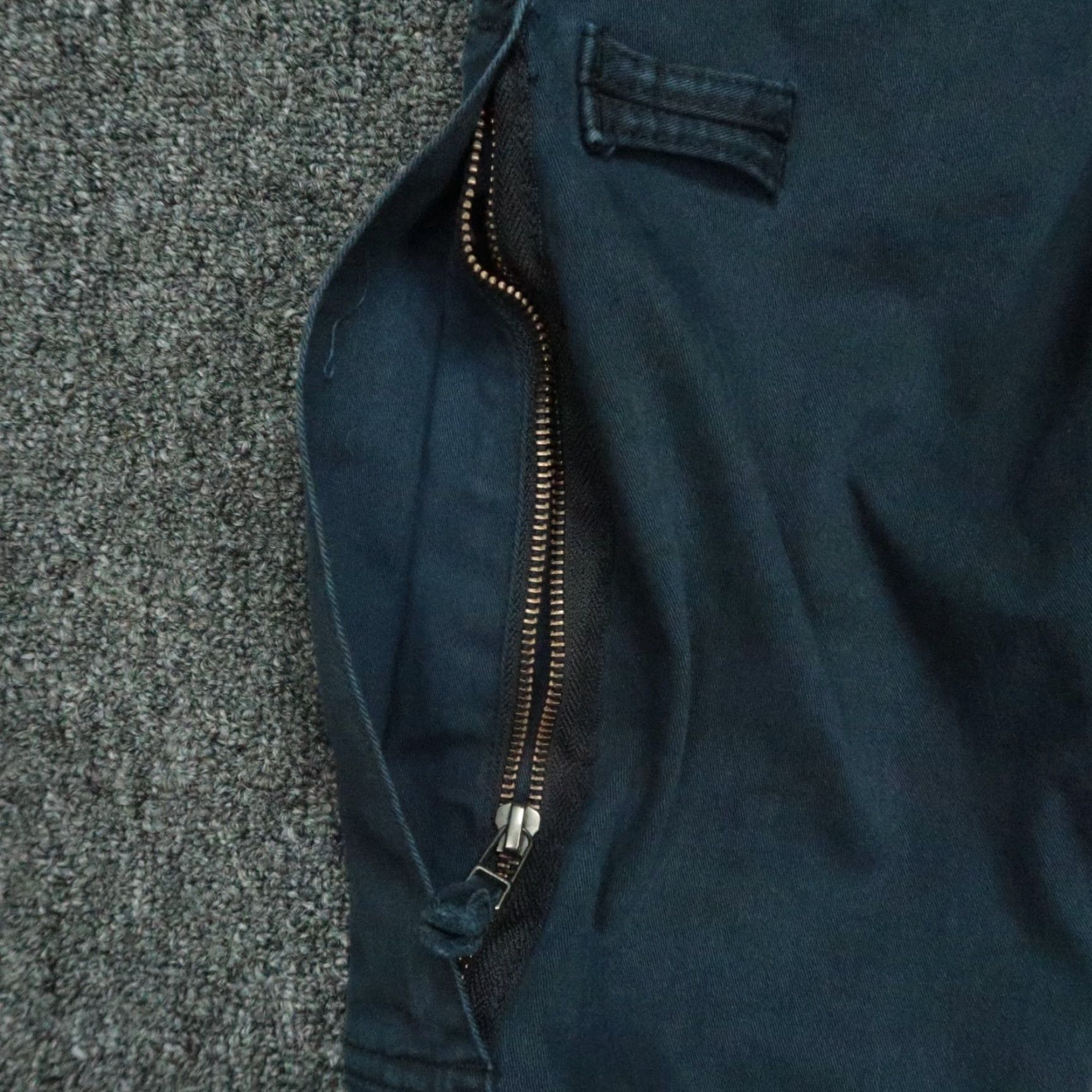 Prps VINTAGE Prps Pants Men Cargo Flat Front Straight Leg Casual Streetwear Size 28 Navy Blue Size US 28 / EU 44 - 5 Thumbnail