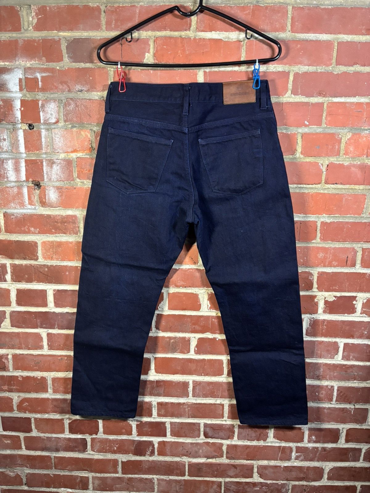 Shockoe Atelier Shockoe Atelier Jeans Denim Selvedge Button Sz 30 R30.5x26.5 Size US 30 / EU 46 - 1 Thumbnail
