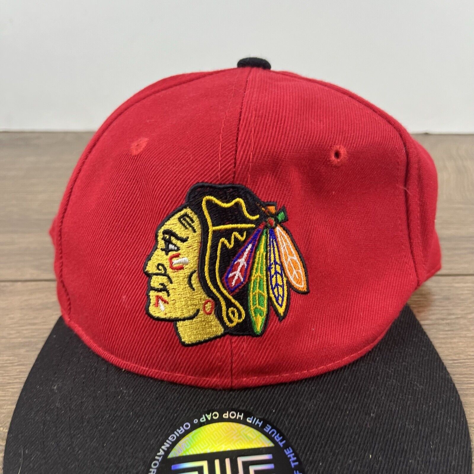 Other Chicago Blackhawks NHL Hat Snapback Red Hat Adjustable Hat R Size ONE SIZE - 7 Thumbnail