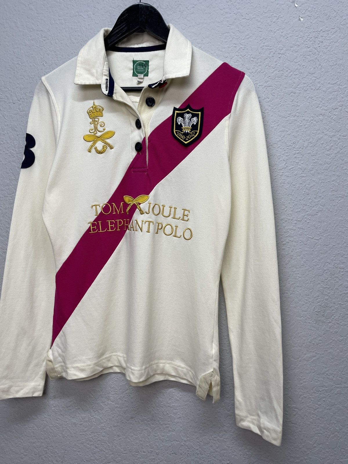 Rugby Ralph Lauren Joules Vintage Rugby Shirt Elephant Polo Tennis Club Energy Size US L / EU 52-54 / 3 - 3 Thumbnail