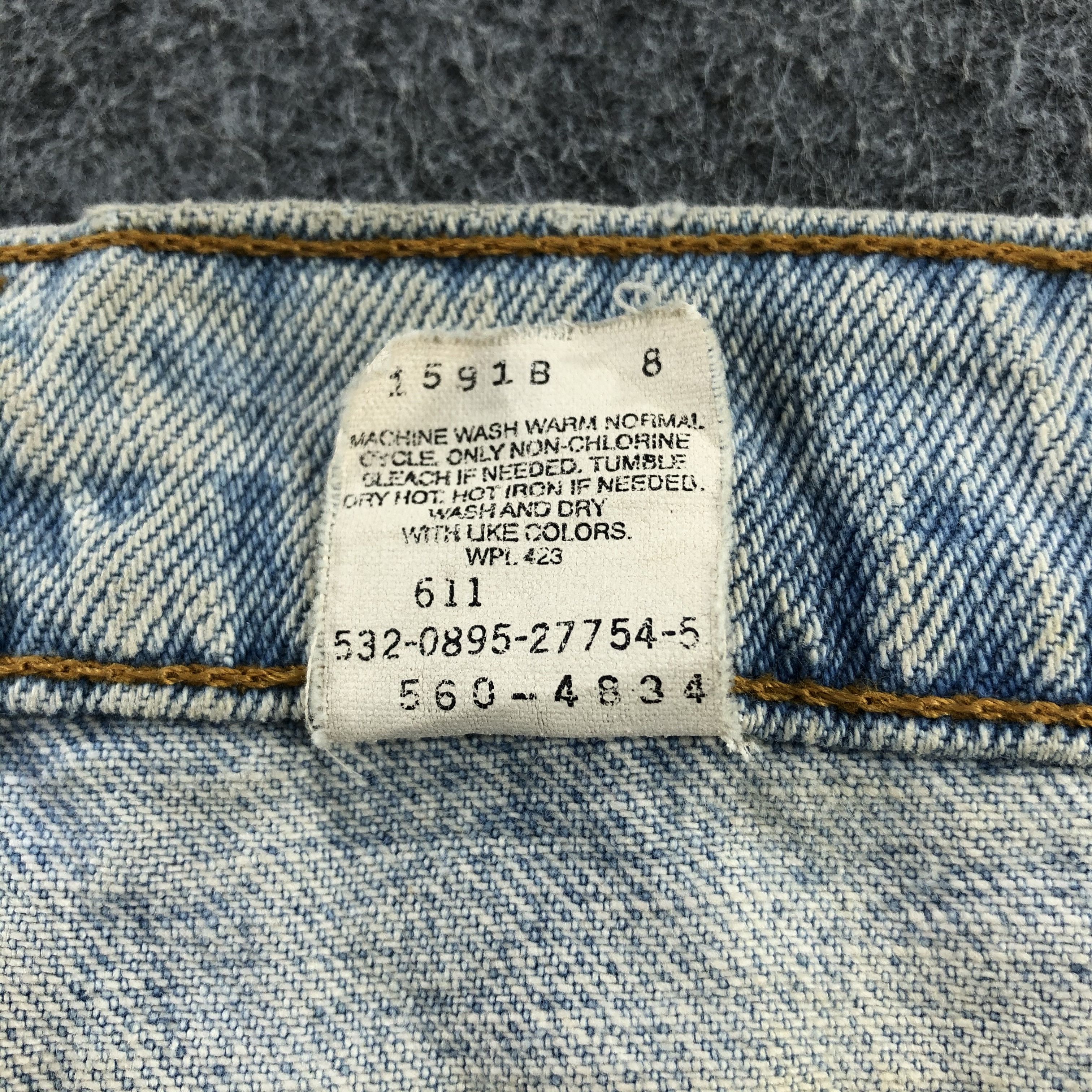 Levi's × Vintage Vintage 90s Light Wash Levis 560 Jeans-JM986 Size US 35 - 10 Thumbnail