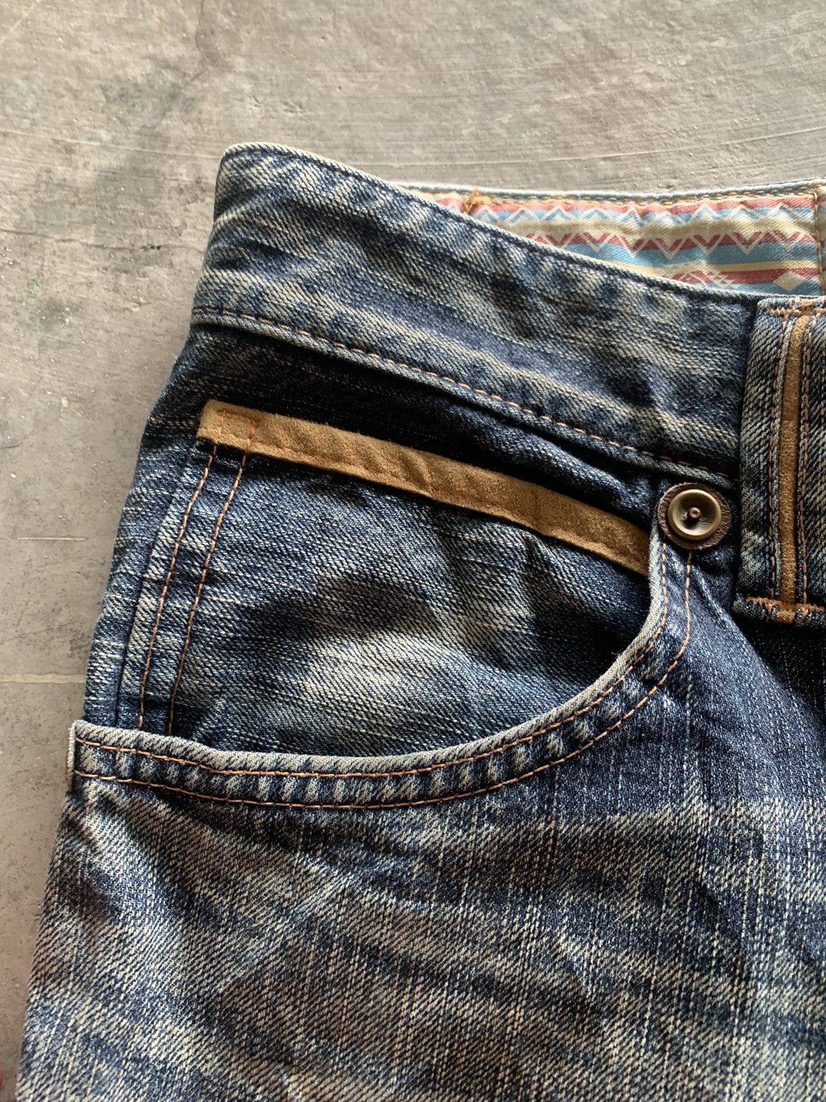 Edwin distressed flare vintage exclusive EDWIN jeans western style Size US 32 / EU 48 - 9 Thumbnail
