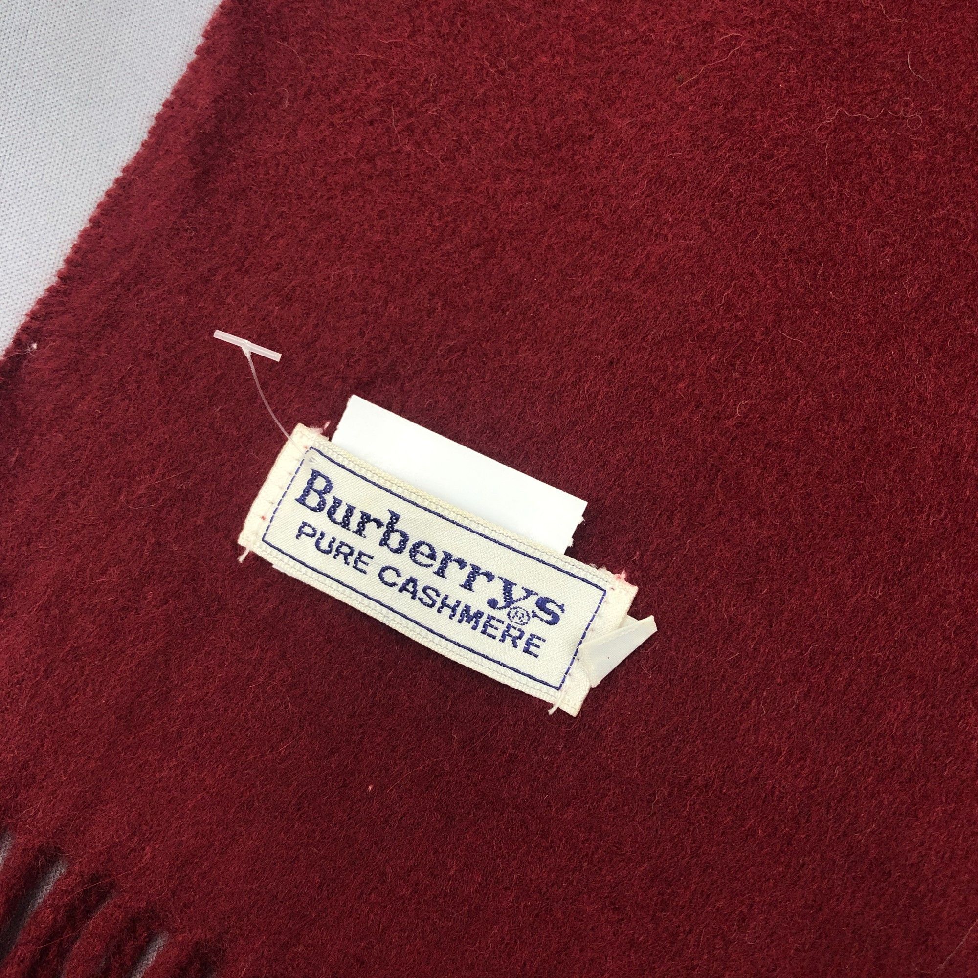 Burberry Vintage Burberrys Scarf Muffler Cashmere Winter Scarves Size ONE SIZE - 5 Thumbnail