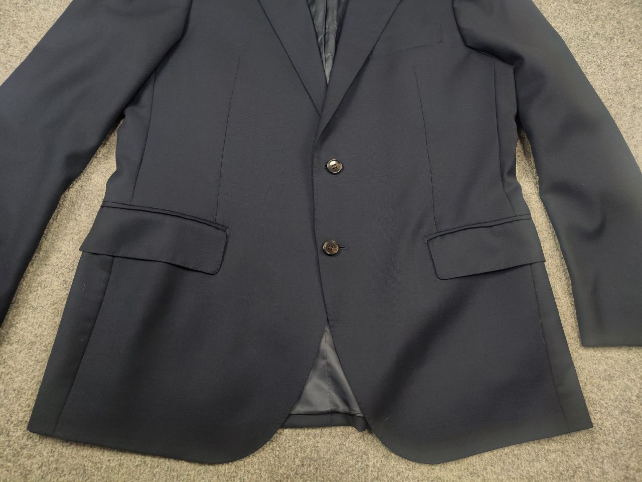 Suitsupply Suitsupply Design Lazio Pure wool Navy button Blazer Jacket Size US L / EU 52-54 / 3 - 5 Thumbnail