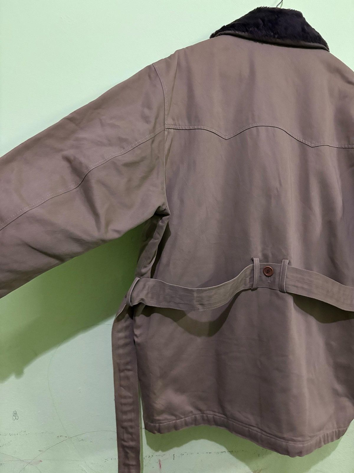 Christian Dior Monsieur Christian Dior Monsieur Jacket 3 Pocket Design Fur Collar Size US M / EU 48-50 / 2 - 8 Thumbnail