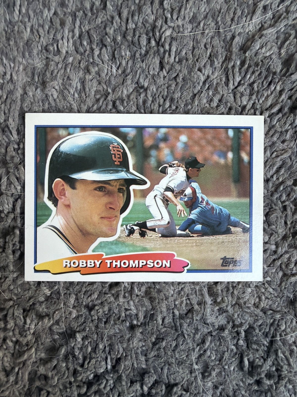 MLB 1988 Topps #83 Robby Thompson Card Size ONE SIZE - 1 Thumbnail