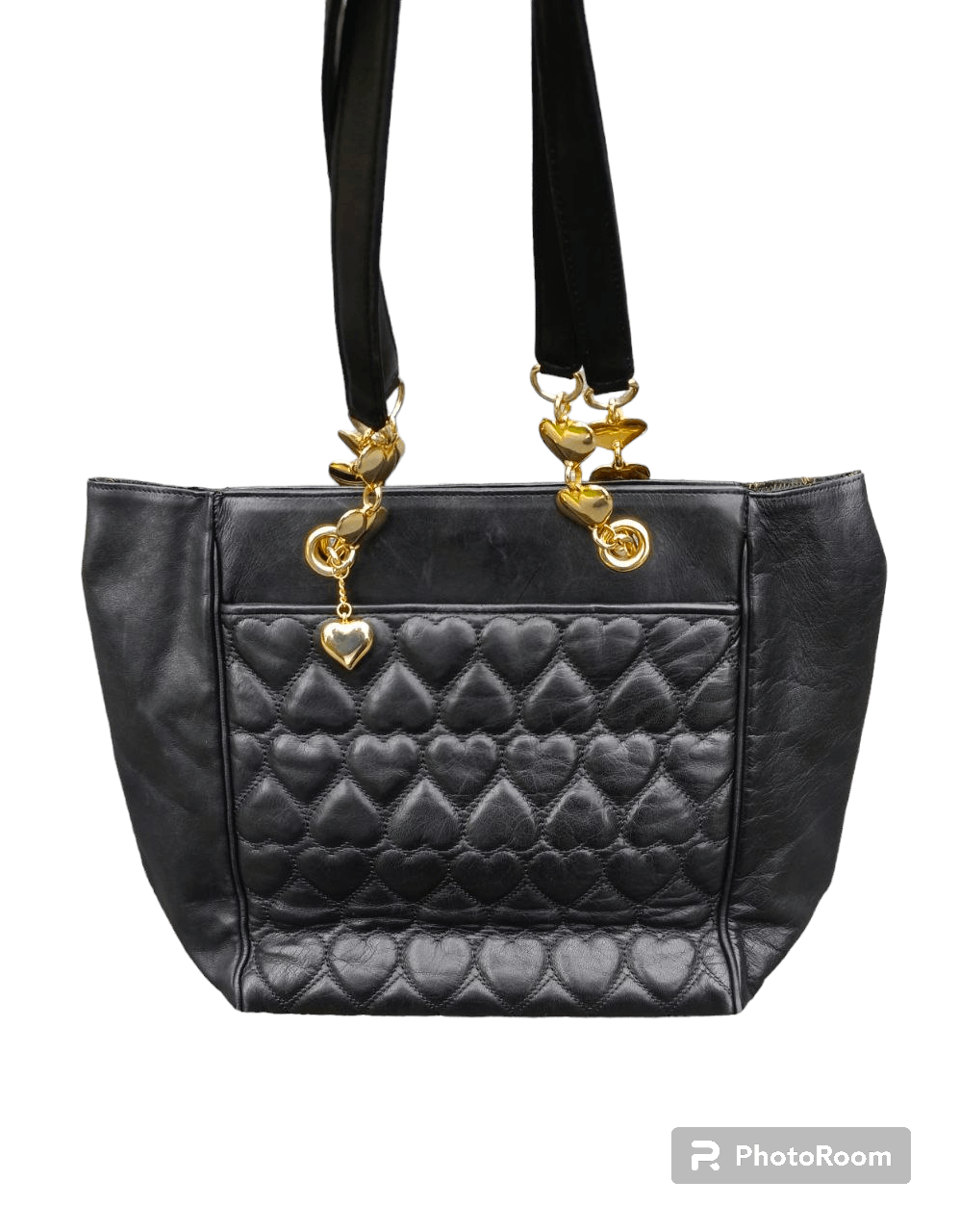 Leather × Moschino MOSCHINO LEATHER HAND BAG Size ONE SIZE - 2 Thumbnail
