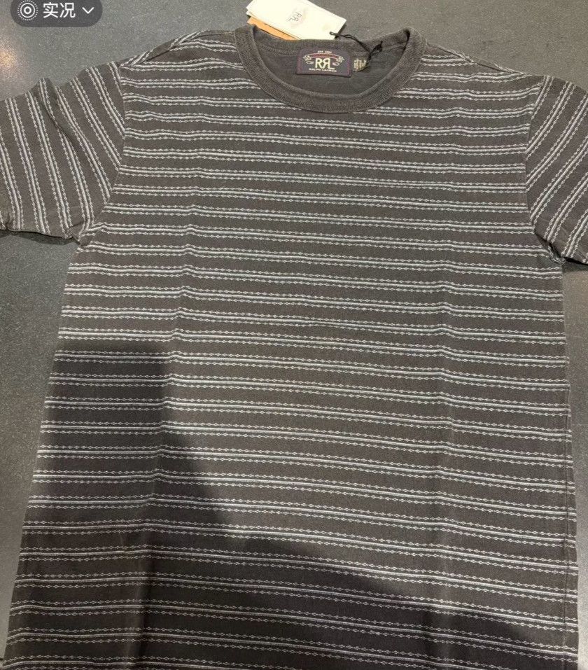 RRL Ralph Lauren RRL Striped T-Shirt Size US S / EU 44-46 / 1 - 1 Thumbnail