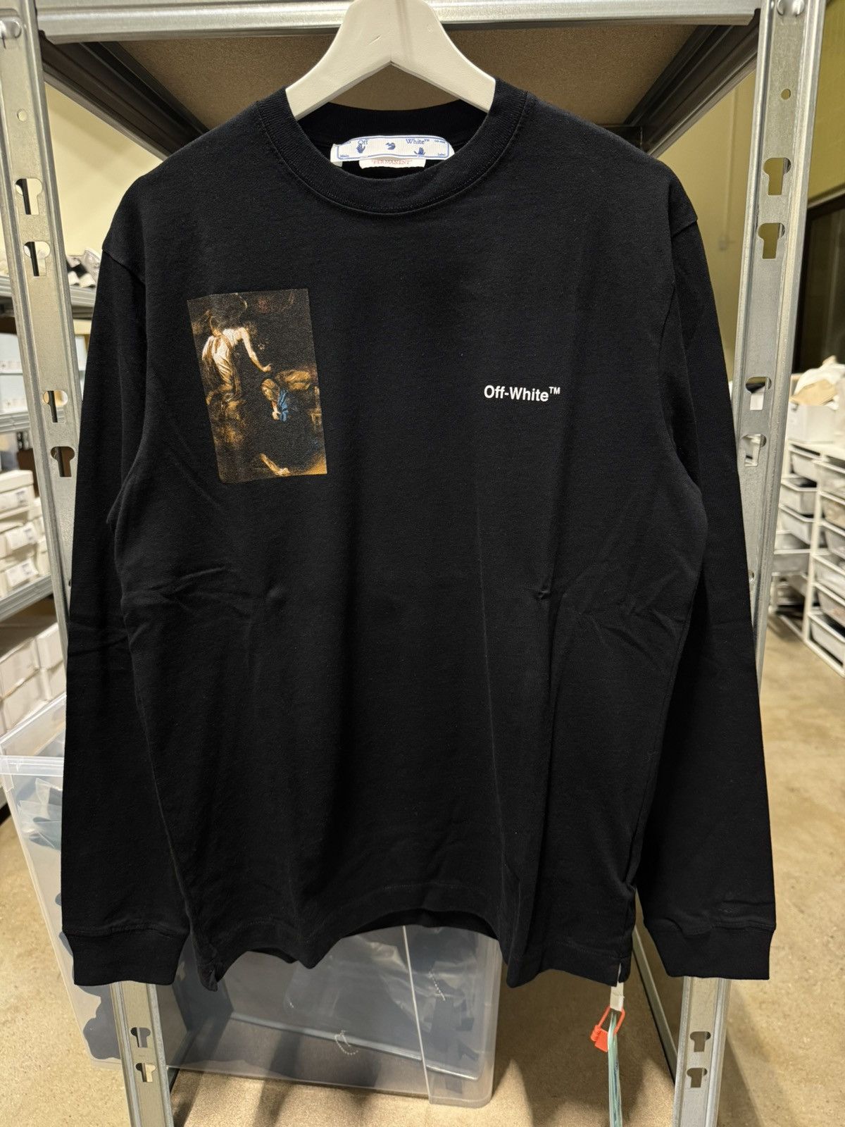 Off-White Off-White Caravaggio Lute Long Sleeve T-Shirt NEW 500$ Size US S / EU 44-46 / 1 - 1 Thumbnail