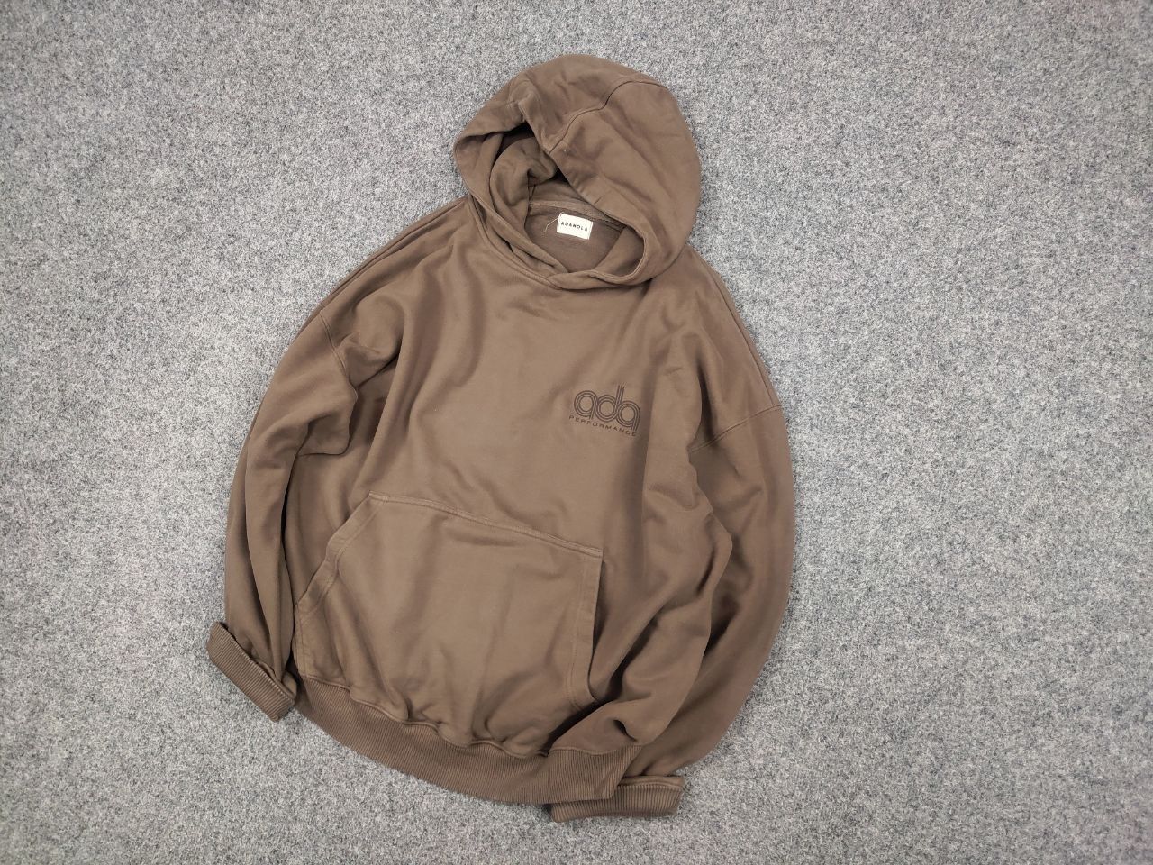 Other ADA Adanola performance Design Logo Brown Oversized Hoodie Size M / US 6-8 / IT 42-44 - 3 Thumbnail