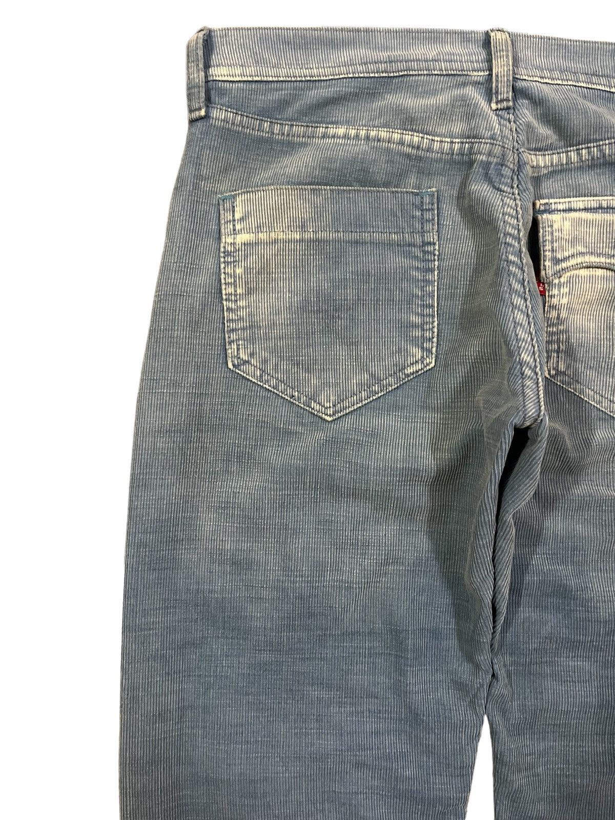 Levi's Vintage Levi’s 705 Blue Washed Bleached Corduroy Jeans Size US 30 / EU 46 - 7 Thumbnail