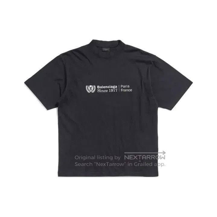 Balenciaga Balenciaga Institutional Logo Short Sleeve T. Size US XS / EU 42 / 0 - 1 Thumbnail
