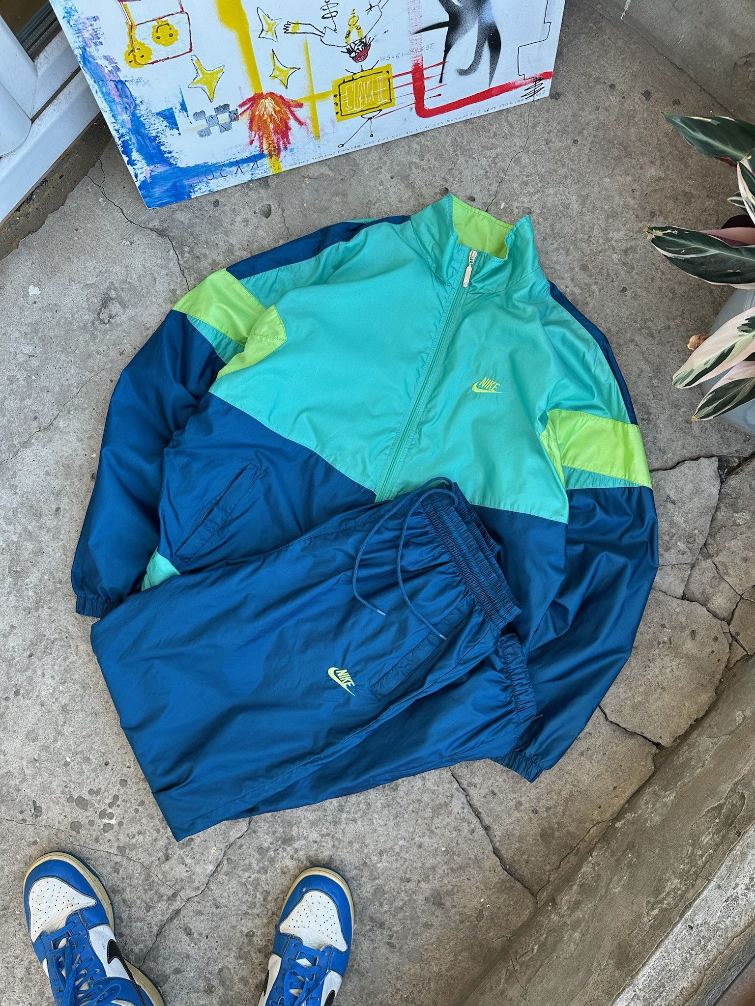 Nike Nike track suit vintage 90s Size US L / EU 52-54 / 3 - 2 Thumbnail