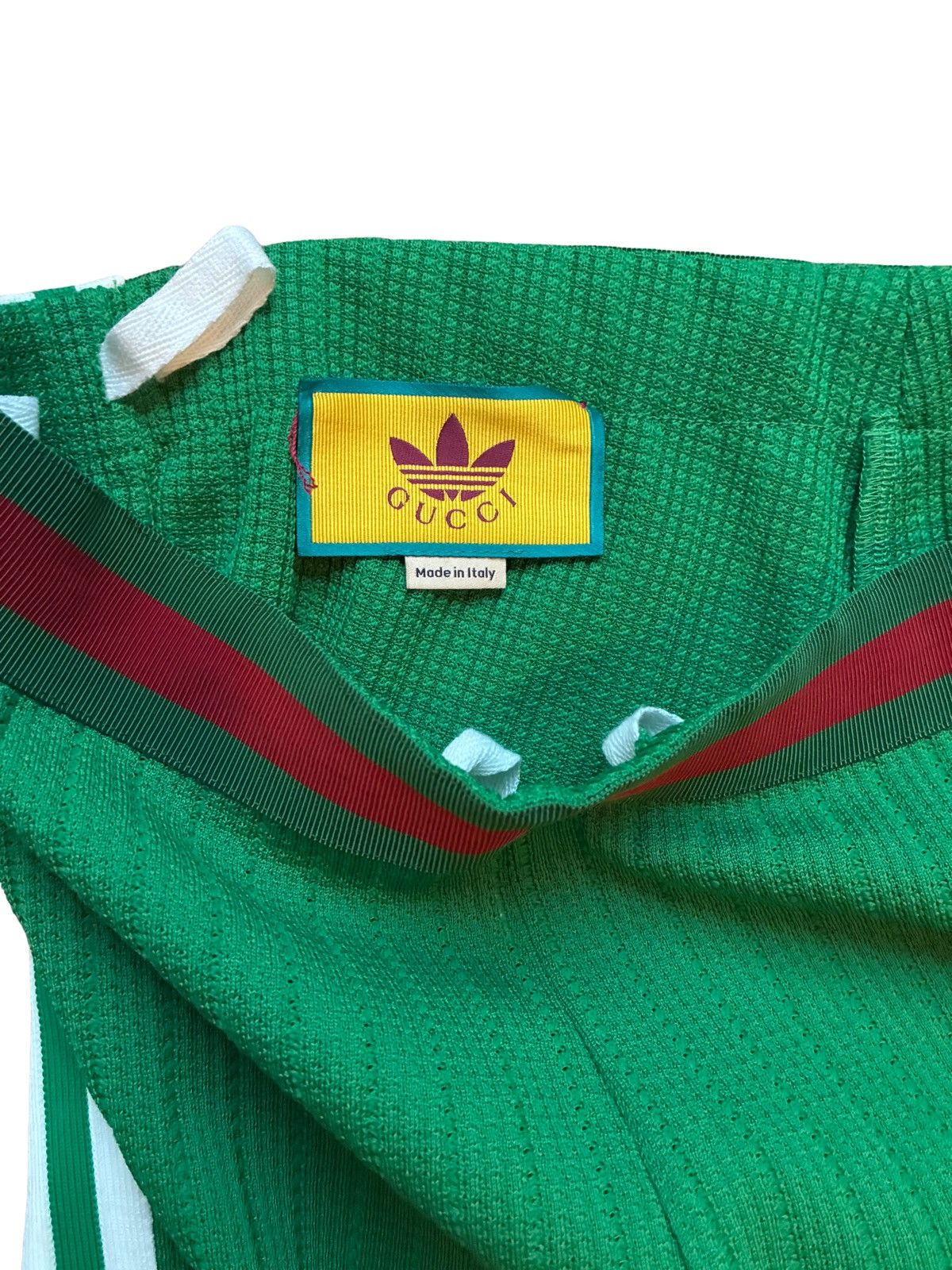 Adidas × Gucci Gucci x Adidas Green Tracksuit – Short Sleeve Size US M / EU 48-50 / 2 - 7 Thumbnail