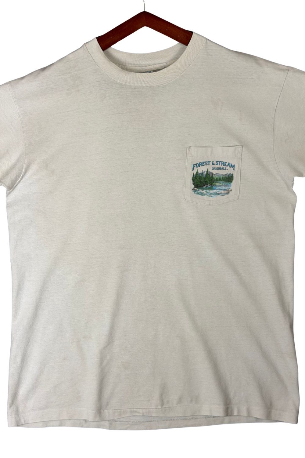 1990 Forest & Stream Pheasant Hunting Pocket Tee Hanes XL image 5