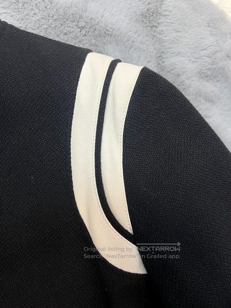 Saint Laurent Paris Saint Laurent Paris Black and White Patched Wool Baseball Size US M / EU 48-50 / 2 - 5 Thumbnail