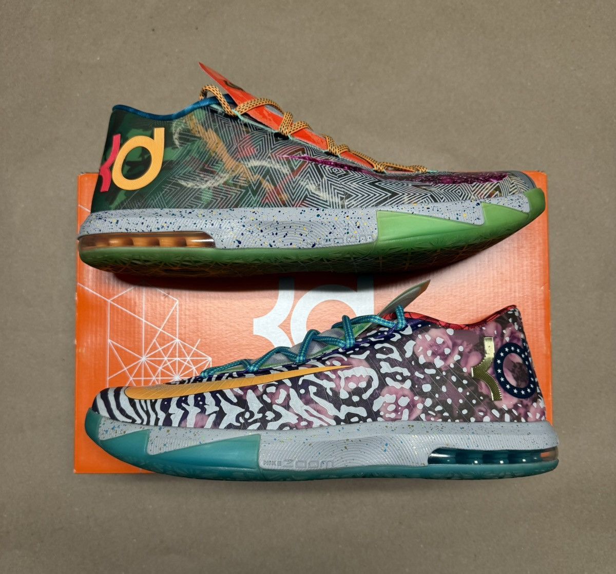 Nike KD 6 What The KD Kevin Durant men’s size 14 Basketball!
