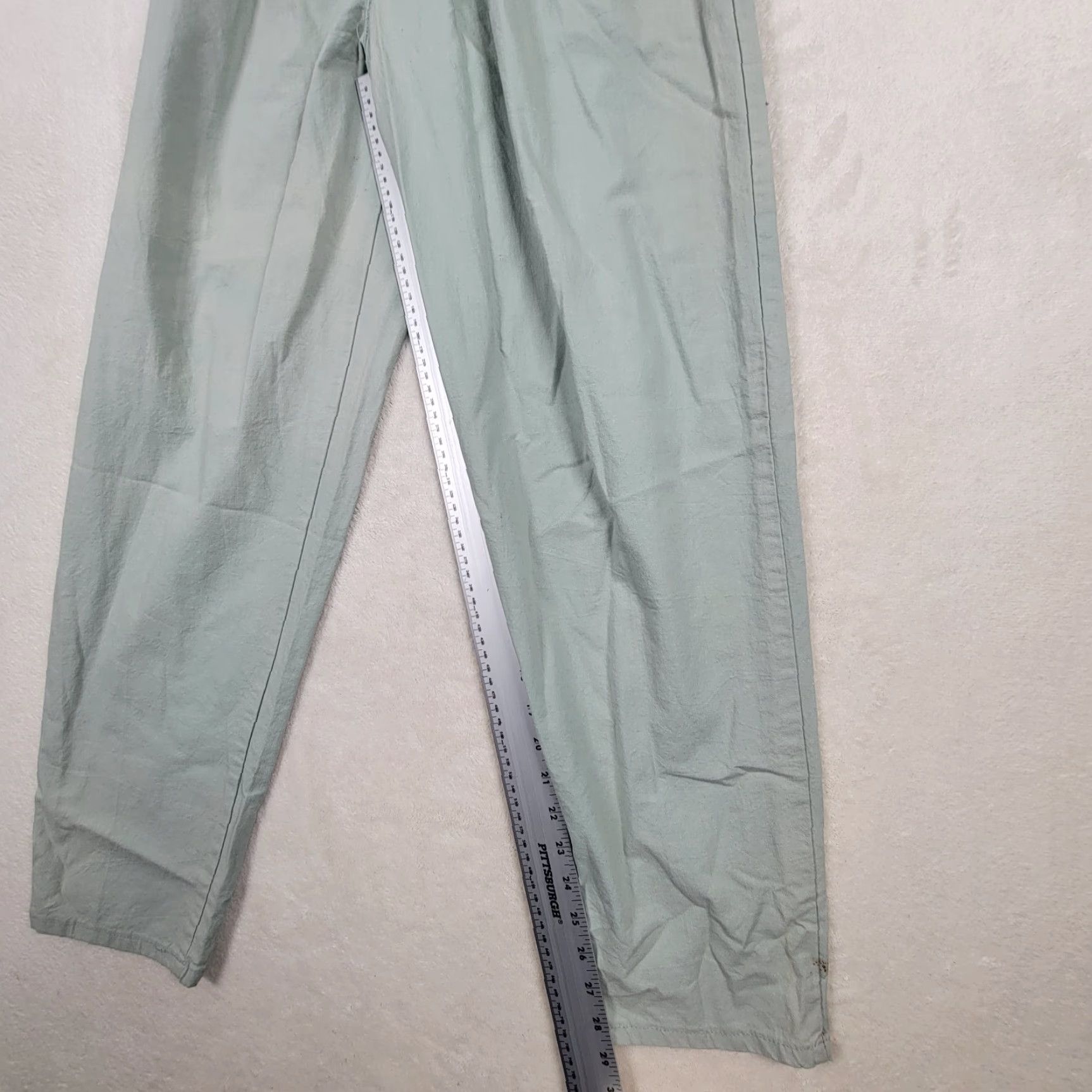 Cherokee VINTAGE Cherokee Women's Pants 90s Pale Green Size 12 Regular Size 34" / US 12 / IT 48 - 6 Thumbnail