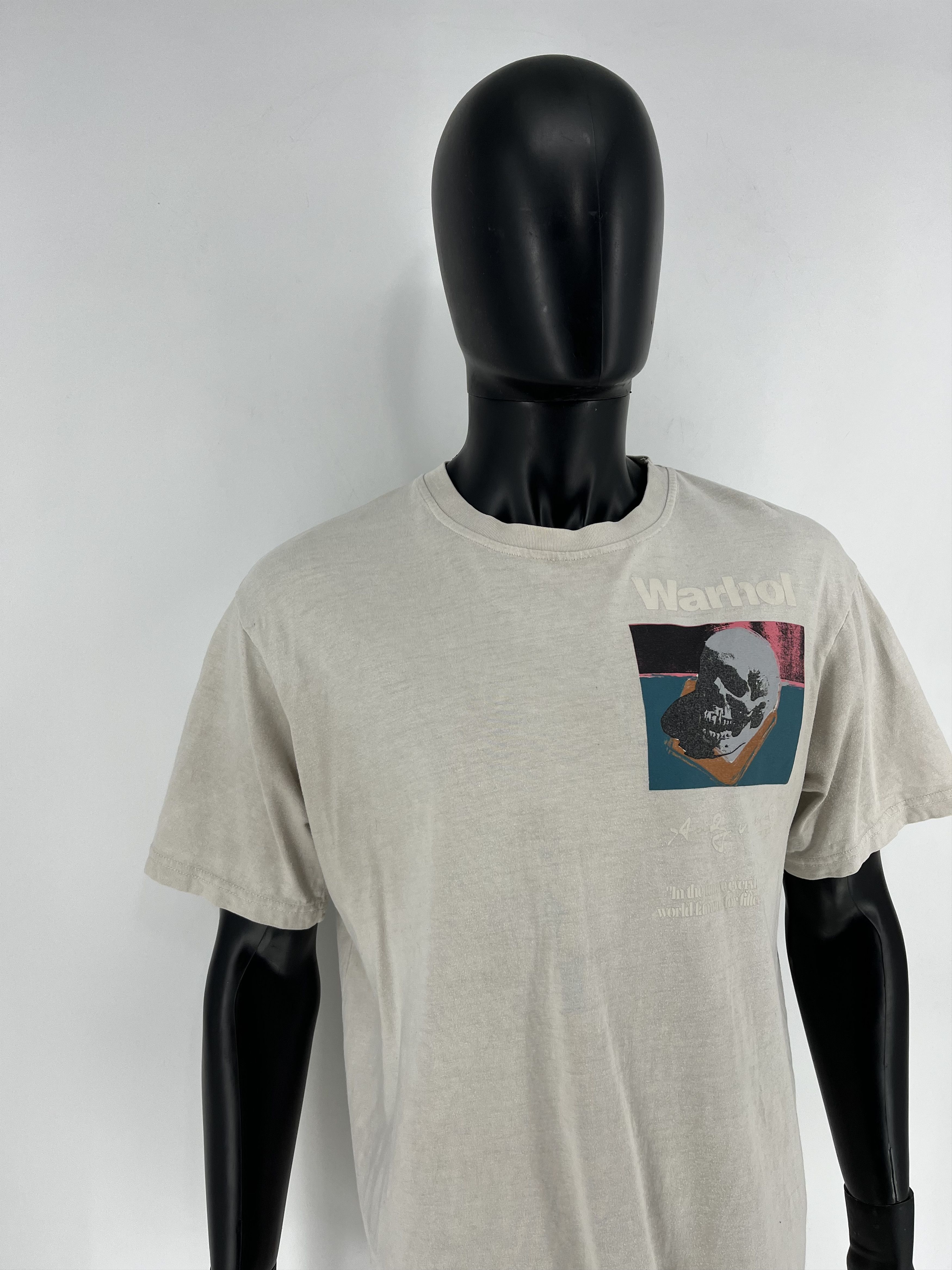 Andy Warhol × Pull & Bear Vintage Pull&Bear Andy Warhol Tshirt Tee Size L Size US L / EU 52-54 / 3 - 4 Thumbnail