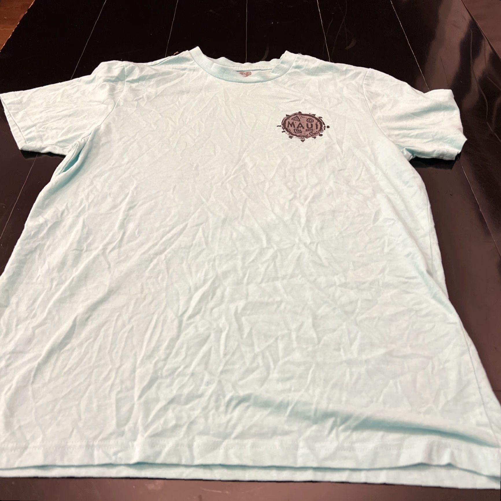 Etro VINTAGE Maui & Sons Shirt Adult Medium Blue Surfer Surfing 90s USA Ocean Lovers Mens T-Shirt Size US M / EU 48-50 / 2 - 5 Thumbnail