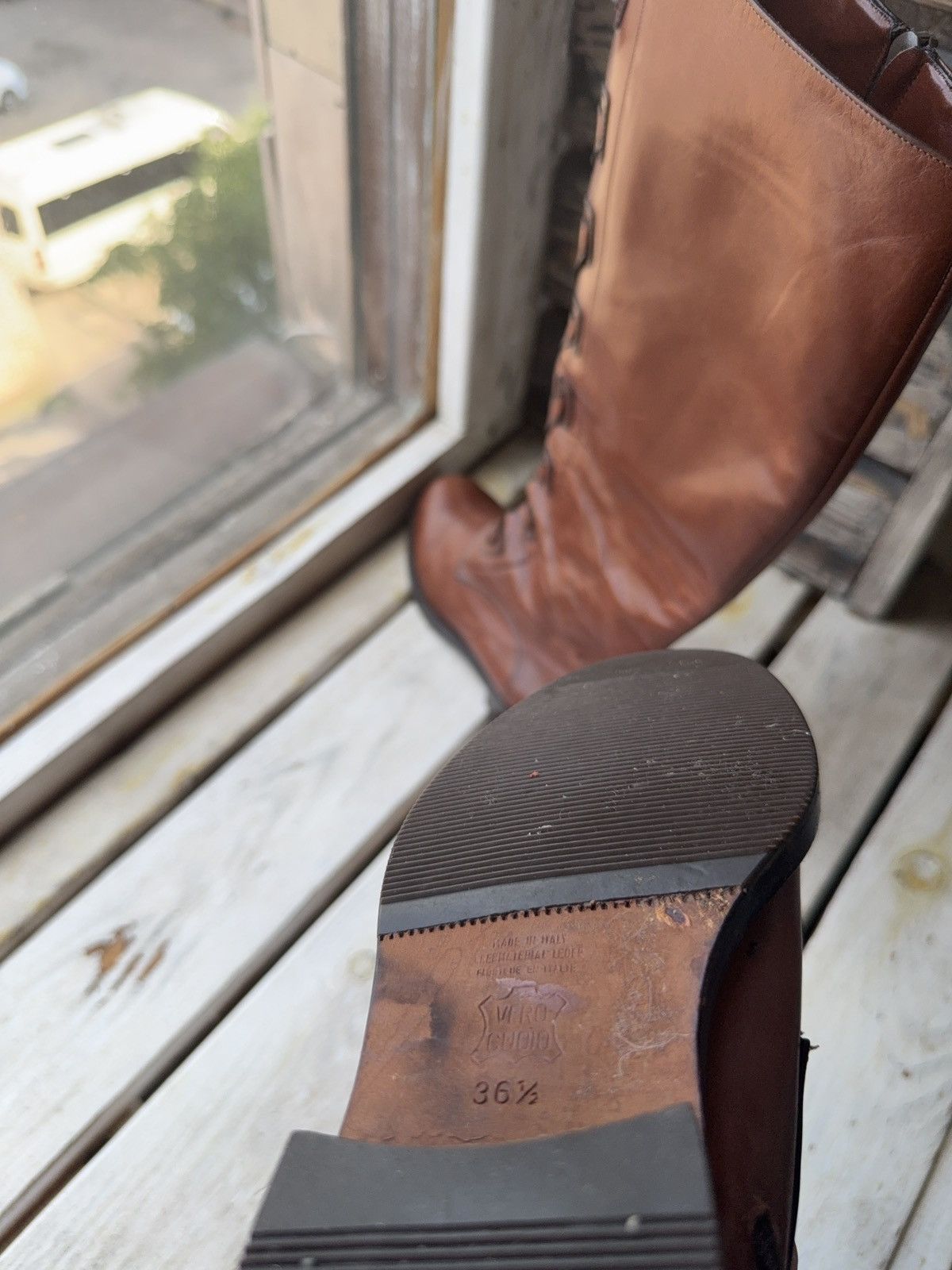 Bally Luxury 00s Bally Vintage Cowgirl Western High Boots 36 1/2 Size US 6 / IT 36 - 6 Thumbnail