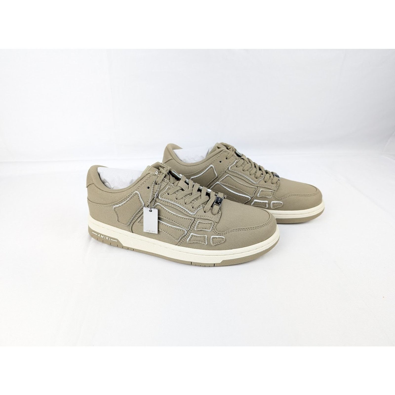 Amiri o1rshd1 Q:2 / Chunky Skeleton Top Low Sneakers in Green Size US 11 / EU 44 - 12 Thumbnail