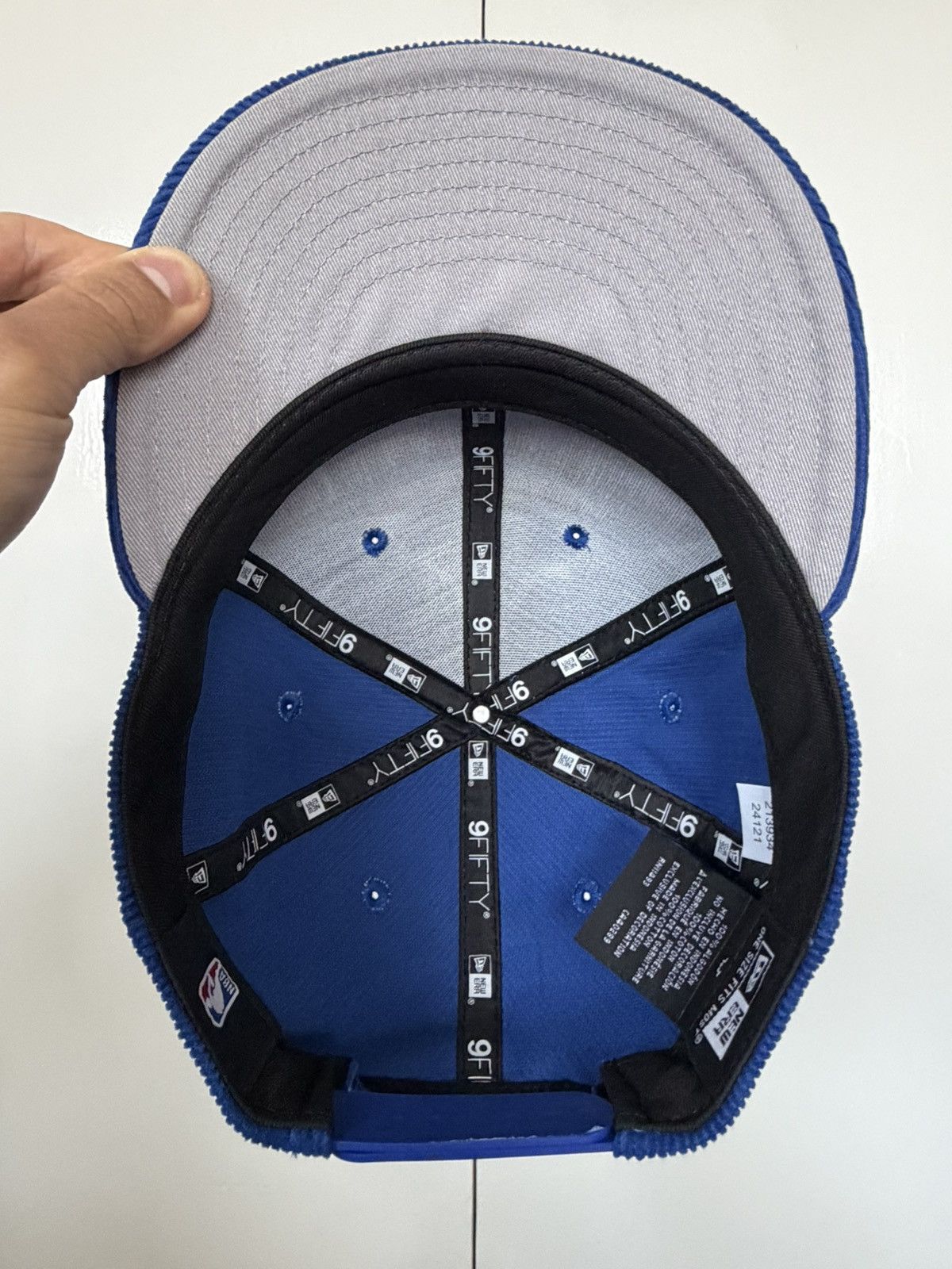 New Era OKC OKLAHOMA CITY THUNDER NEW ERA SNAPBACK HAT NBA CORDUROY Size ONE SIZE - 9 Thumbnail
