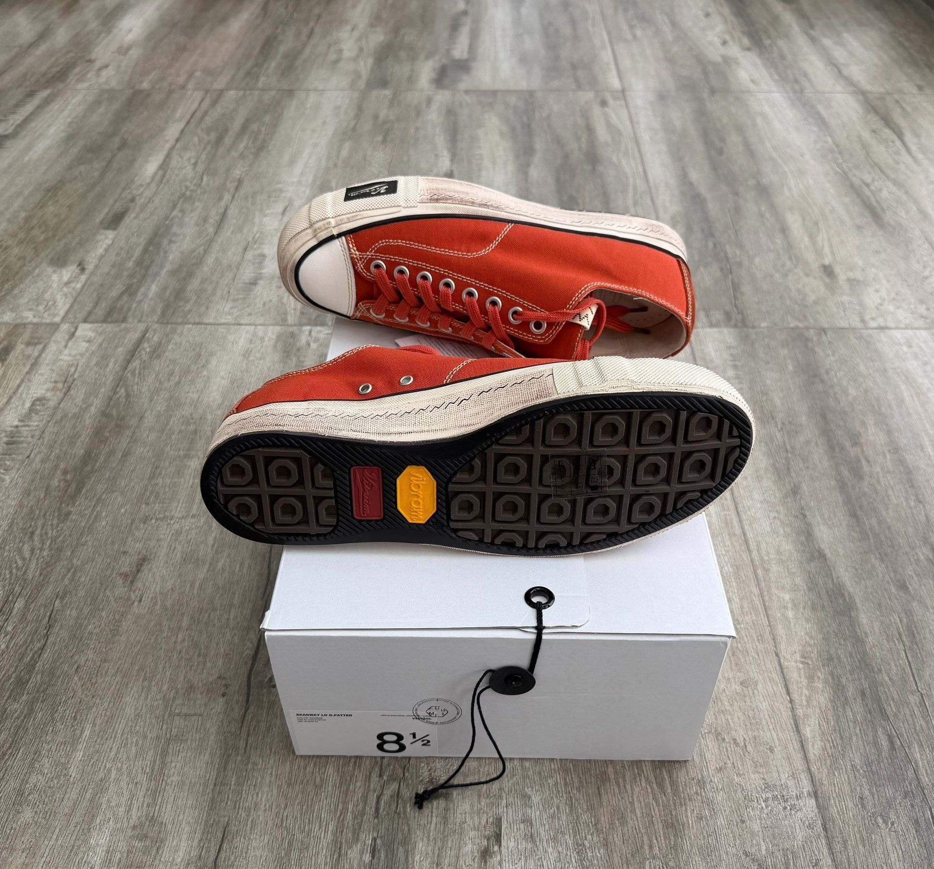 Visvim VISVIM SKAGWAY LO G.PATTEN Canvas Sneakers Size US 8.5 / EU 41-42 - 6 Thumbnail