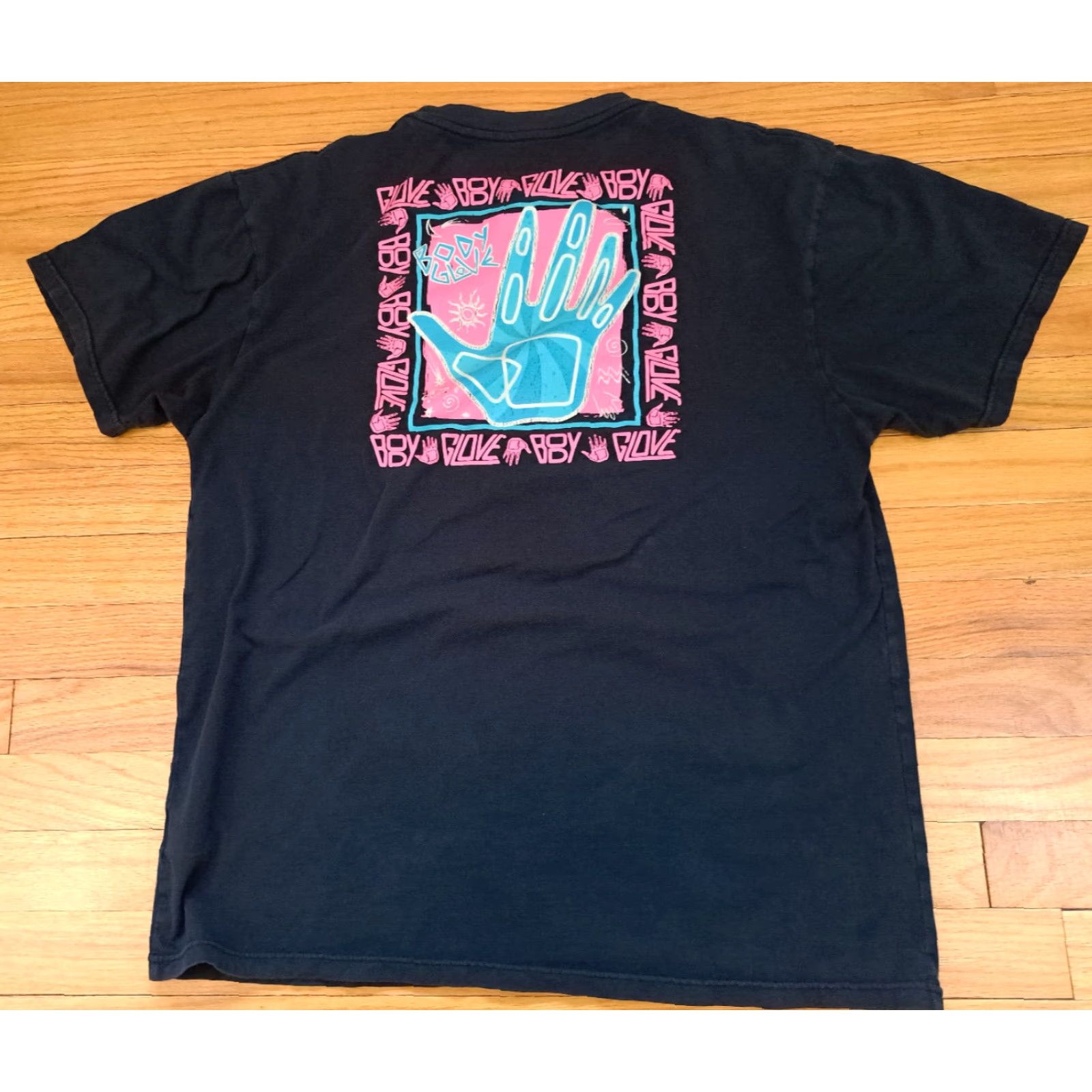 Body Glove Body Glove T-Shirt Black Abstract Print L Men Short Sleeve Size L Shirt Size US L / EU 52-54 / 3 - 3 Thumbnail
