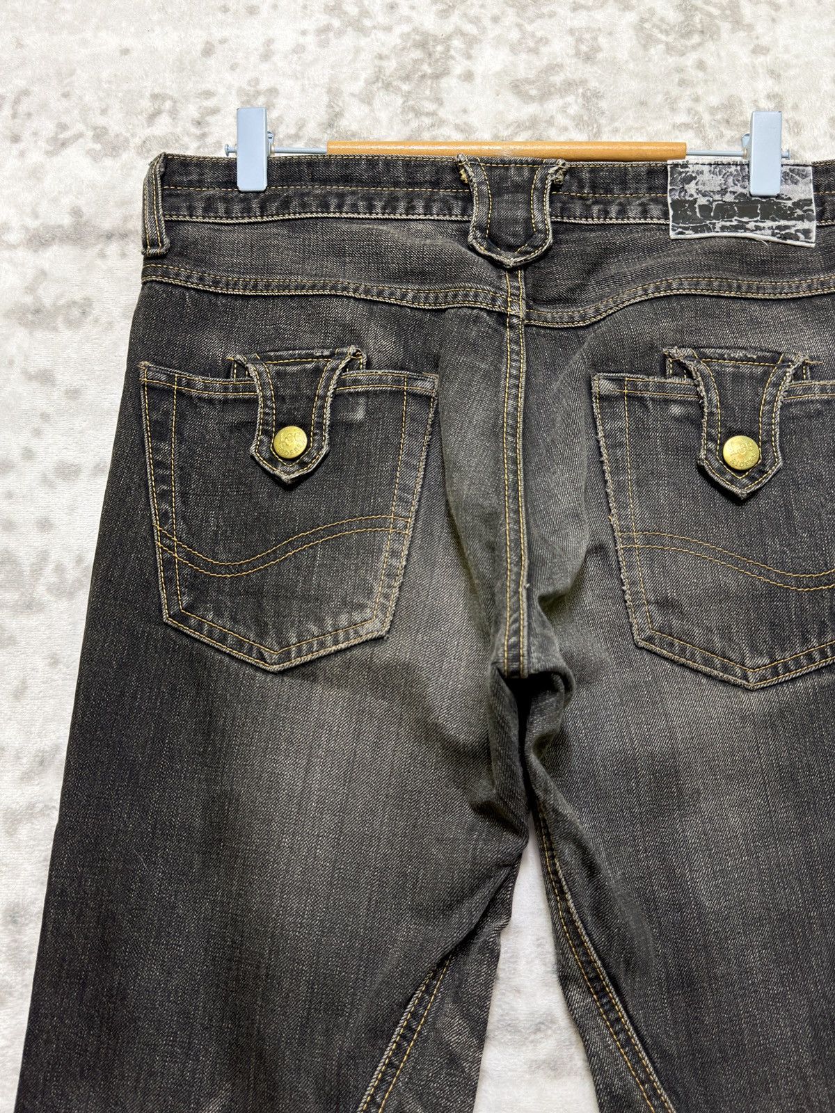Lee Vintage Lee Flared Claw Mark Honey Comb Spiral leg Denim Size US 32 / EU 48 - 10 Thumbnail