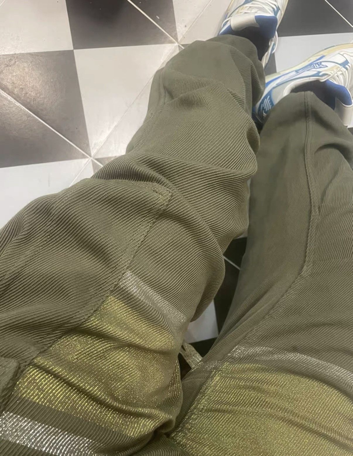 Mastermind Japan Green Cargo Pants with Multiple Pockets - Size 34 Size US 34 / EU 50 - 7 Thumbnail