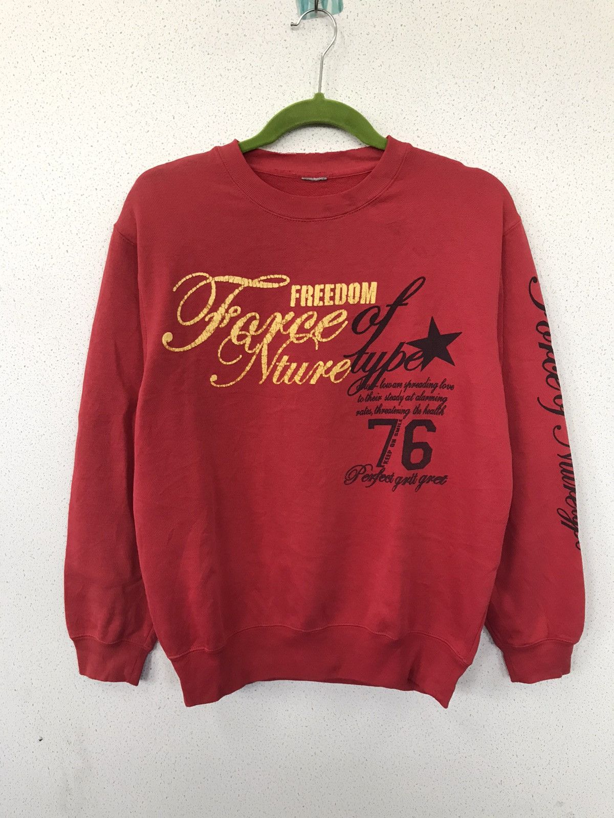 Japanese Brand Unbranded USA Fronthit Sweatshirt Size US M / EU 48-50 / 2 - 2 Thumbnail