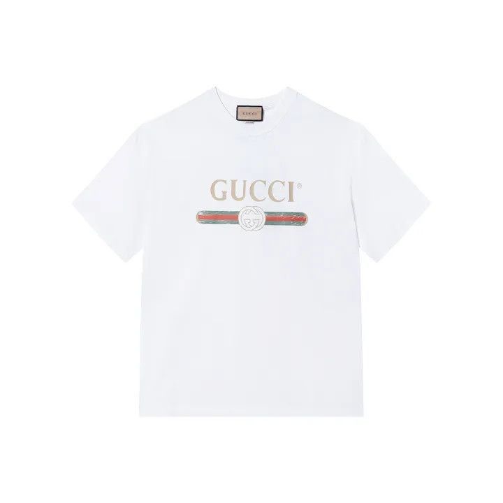 Gucci Gucci Gucci Vintage Logo Short Sleeve T-Shirt -2506 Size US L / EU 52-54 / 3 - 2 Thumbnail