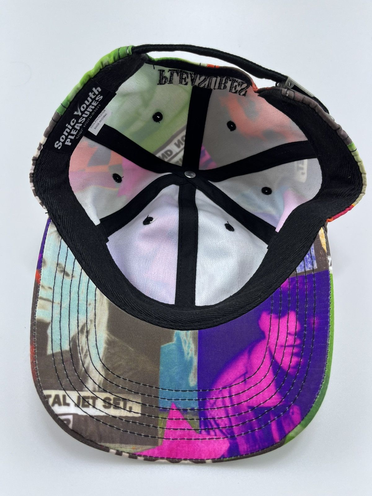 Band Tees Sonic Youth 6 panel Cap 💥 RARE Size ONE SIZE - 5 Thumbnail