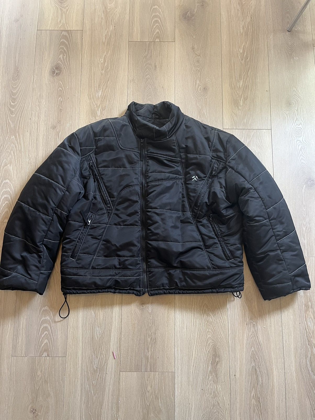 GmbH GmbH x Browns Harris High Neck Embroidered Puffer Jacket Size L / US 10 / IT 46 - 3 Thumbnail