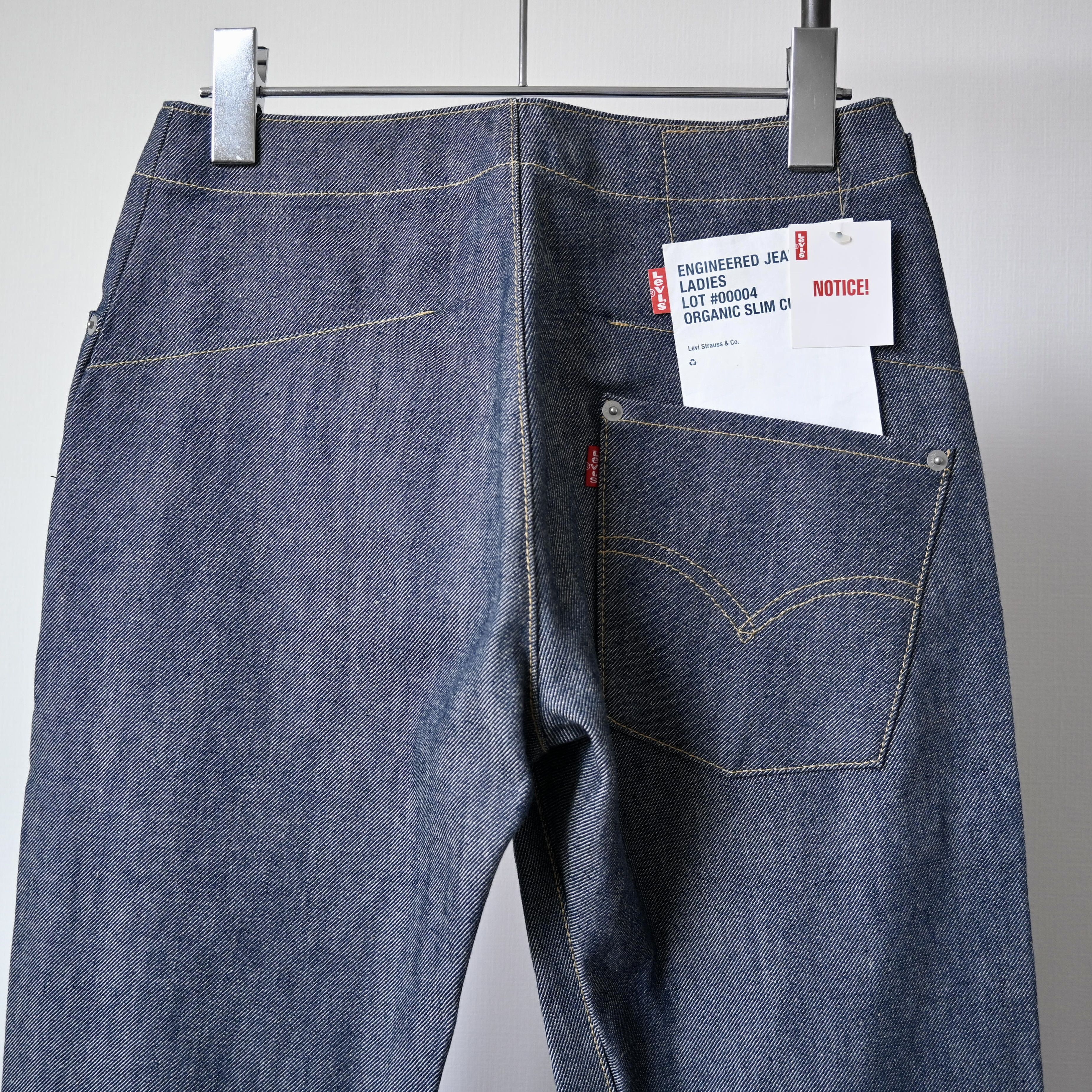 Levi's DEADSTOCK 2000s Levi's ENGINEERED JEANS "ORGANIC SLIM", blue Size 27" / US 4 / IT 40 - 3 Thumbnail
