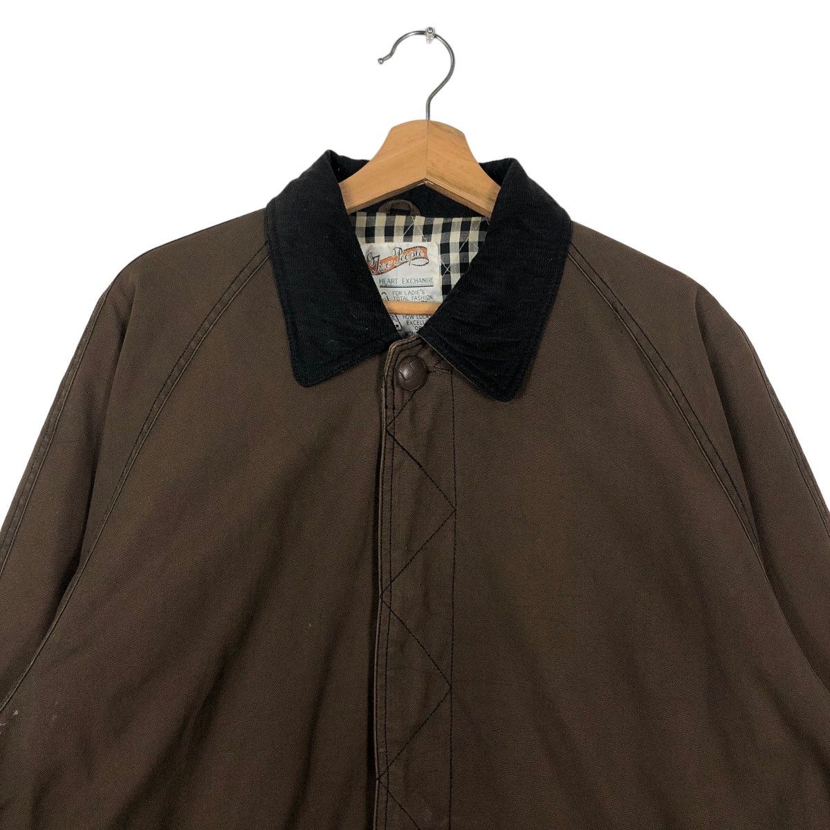 Japanese Brand 🔥Duck Canvas Chore Jacket Two People Heart Exchange Japan Size US M / EU 48-50 / 2 - 2 Thumbnail
