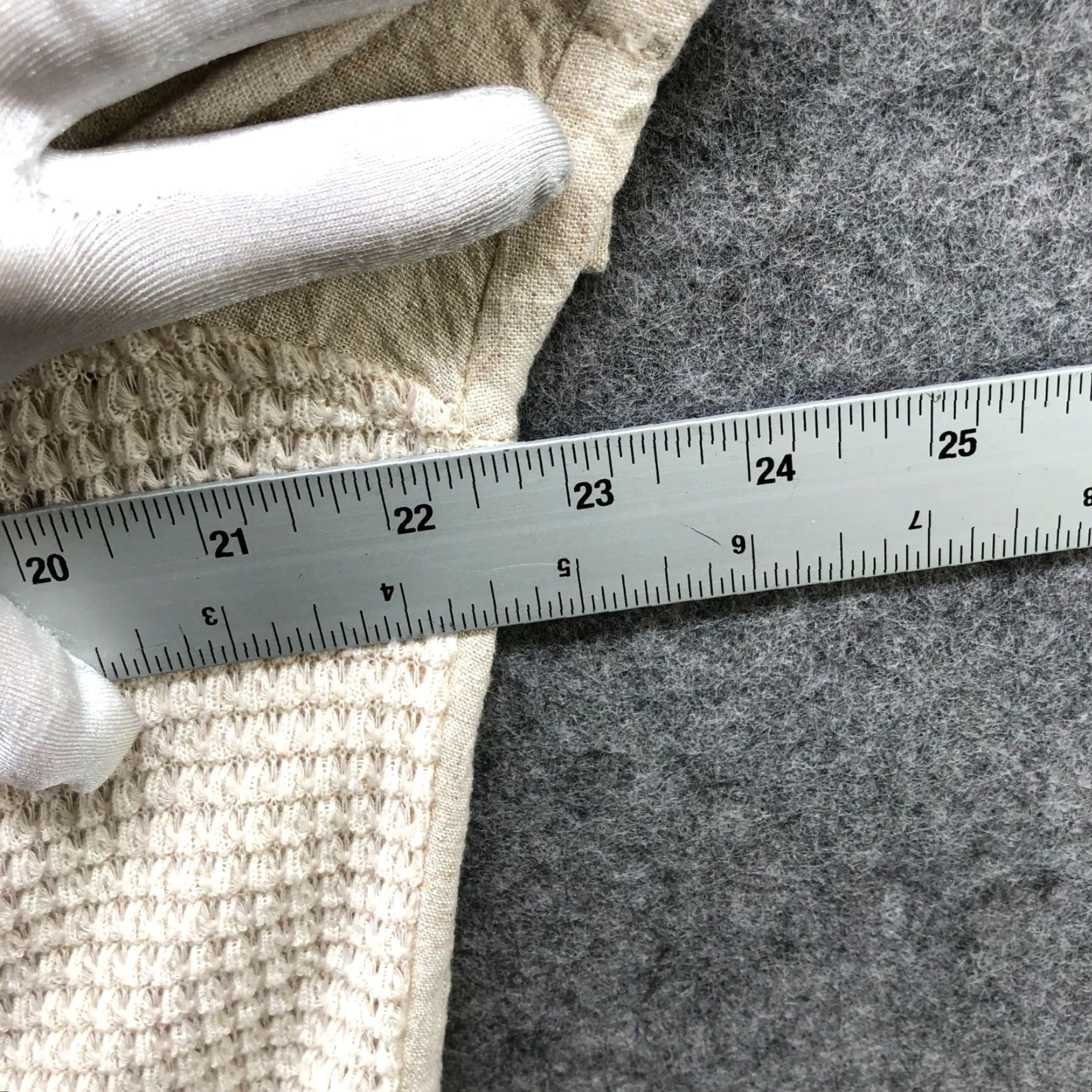 Vintage Manfinity Linen Blend Shirt Mens L Beige Short Sleeve Knit Front Resort Vacation Shirt Size US L / EU 52-54 / 3 - 7 Thumbnail