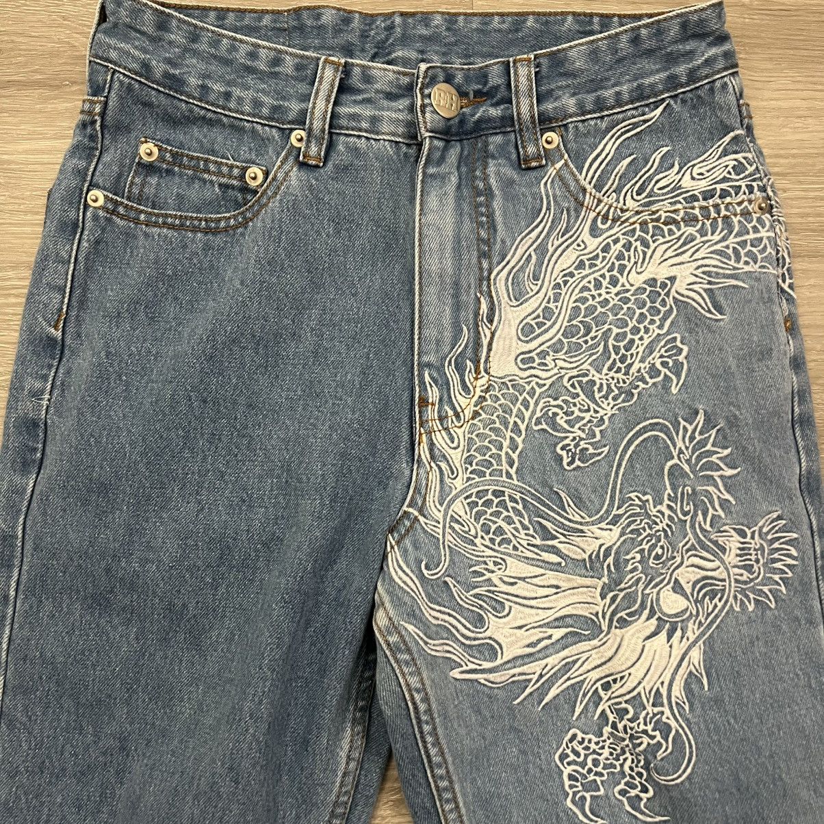 The GV Gallery GV Gallery Raspberry Hills Dragon Denim Jeans Size US 28 / EU 44 - 3 Thumbnail