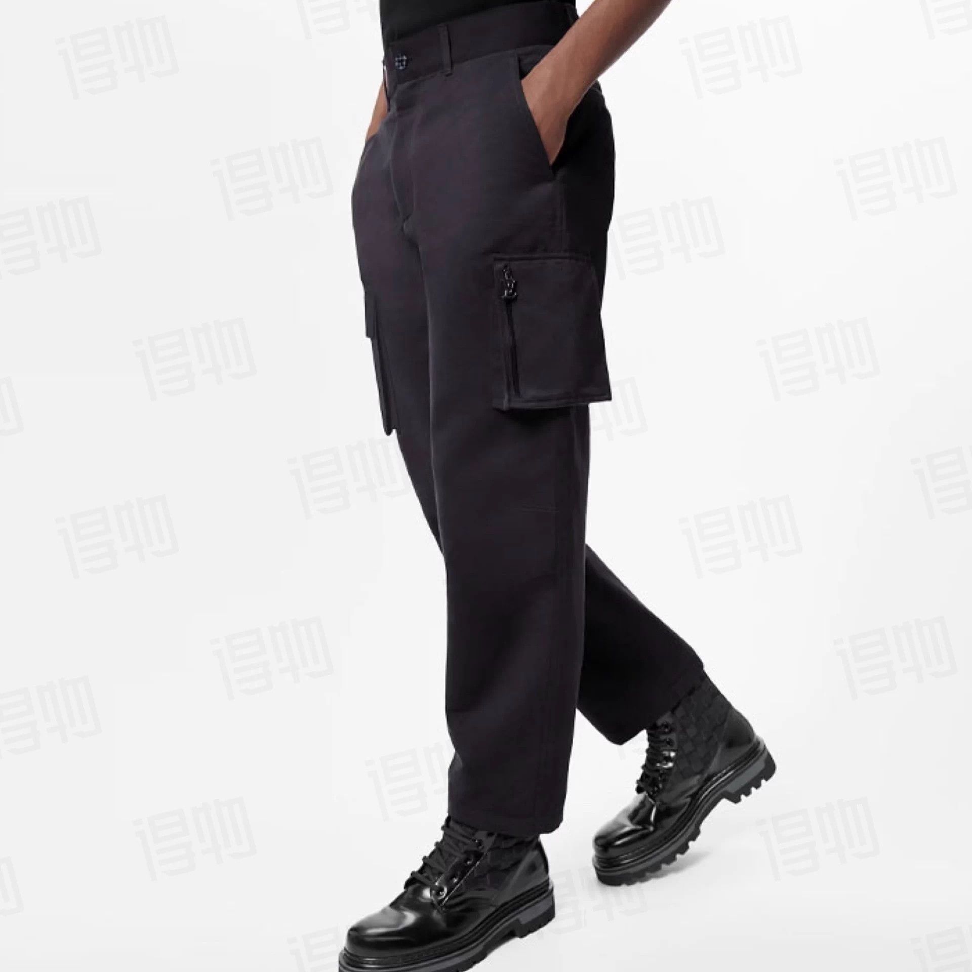 Louis Vuitton LV black cargo pants 30,38,40,44 new Size US 28 / EU 44 - 7 Thumbnail