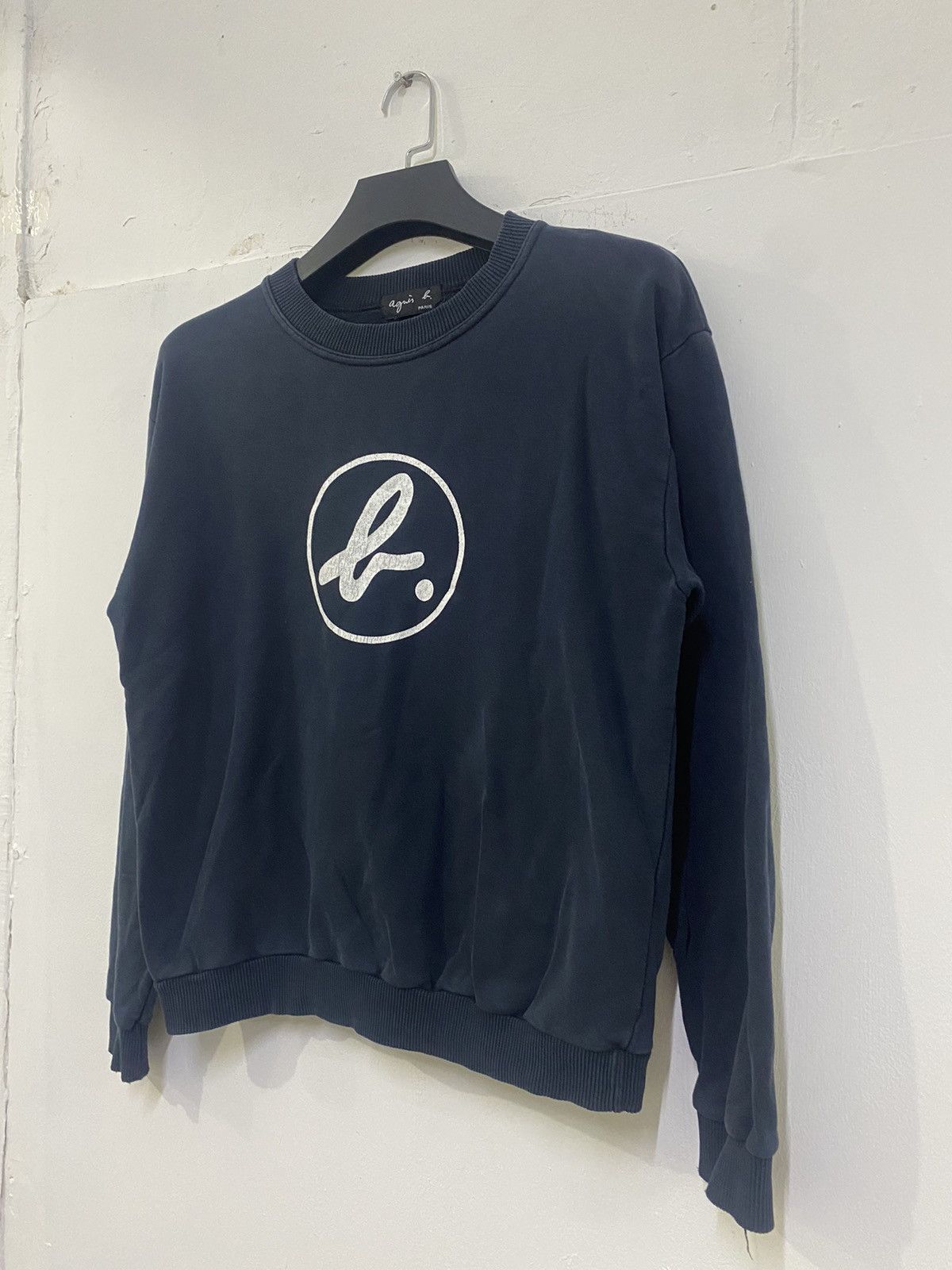 agnes b. 💥AGNES B. PARIS DESIGNER CANTER LOGO SWEATSHIRT CREWNECK Size US M / EU 48-50 / 2 - 3 Thumbnail