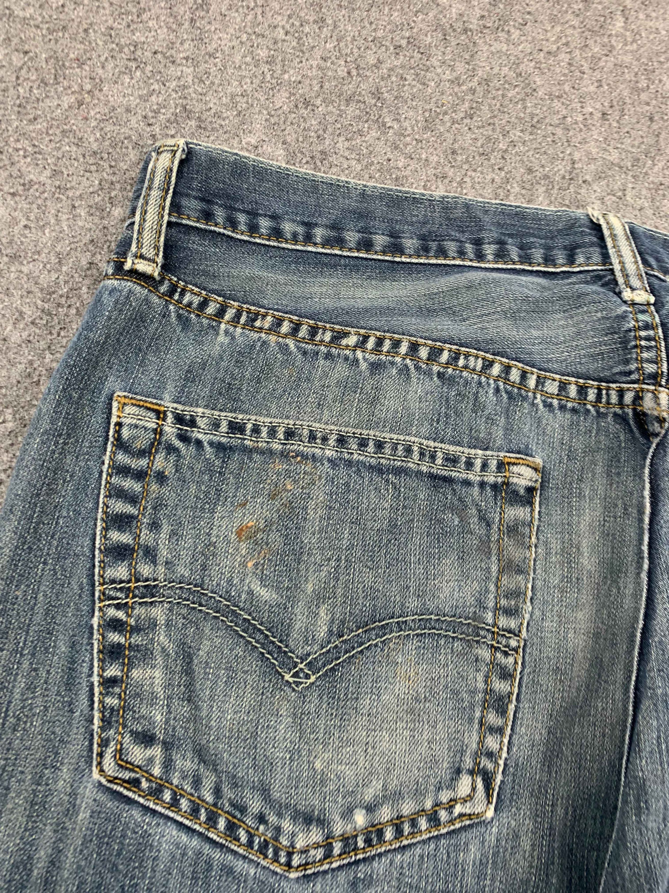 Levi's × Vintage Vintage Levis 501 Faded Blue Jeans Size US 34 / EU 50 - 12 Thumbnail