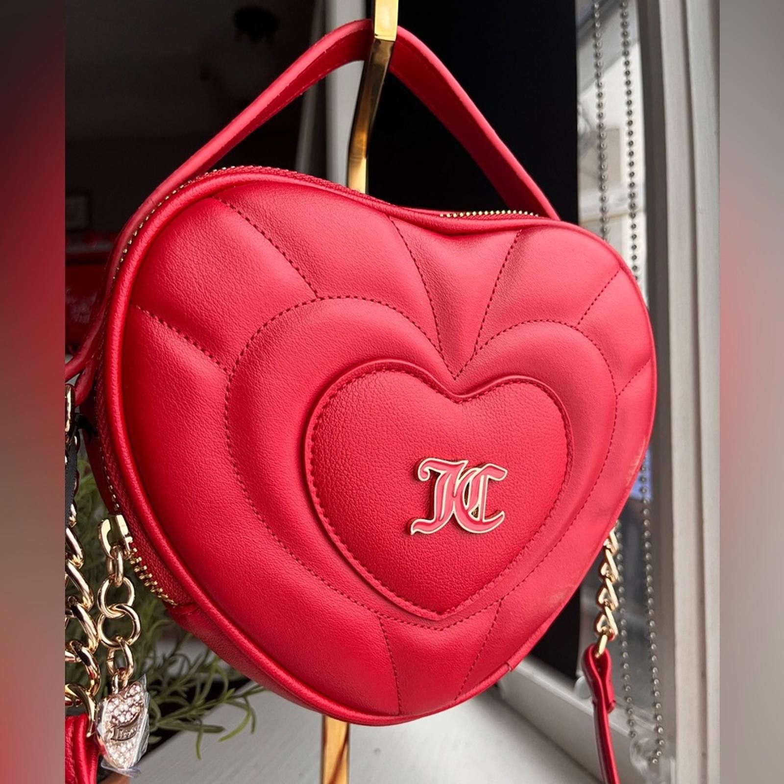 Juicy Couture Jeans Juicy Couture Only U Heart Crossbody Bag NWT Size ONE SIZE - 1 Thumbnail