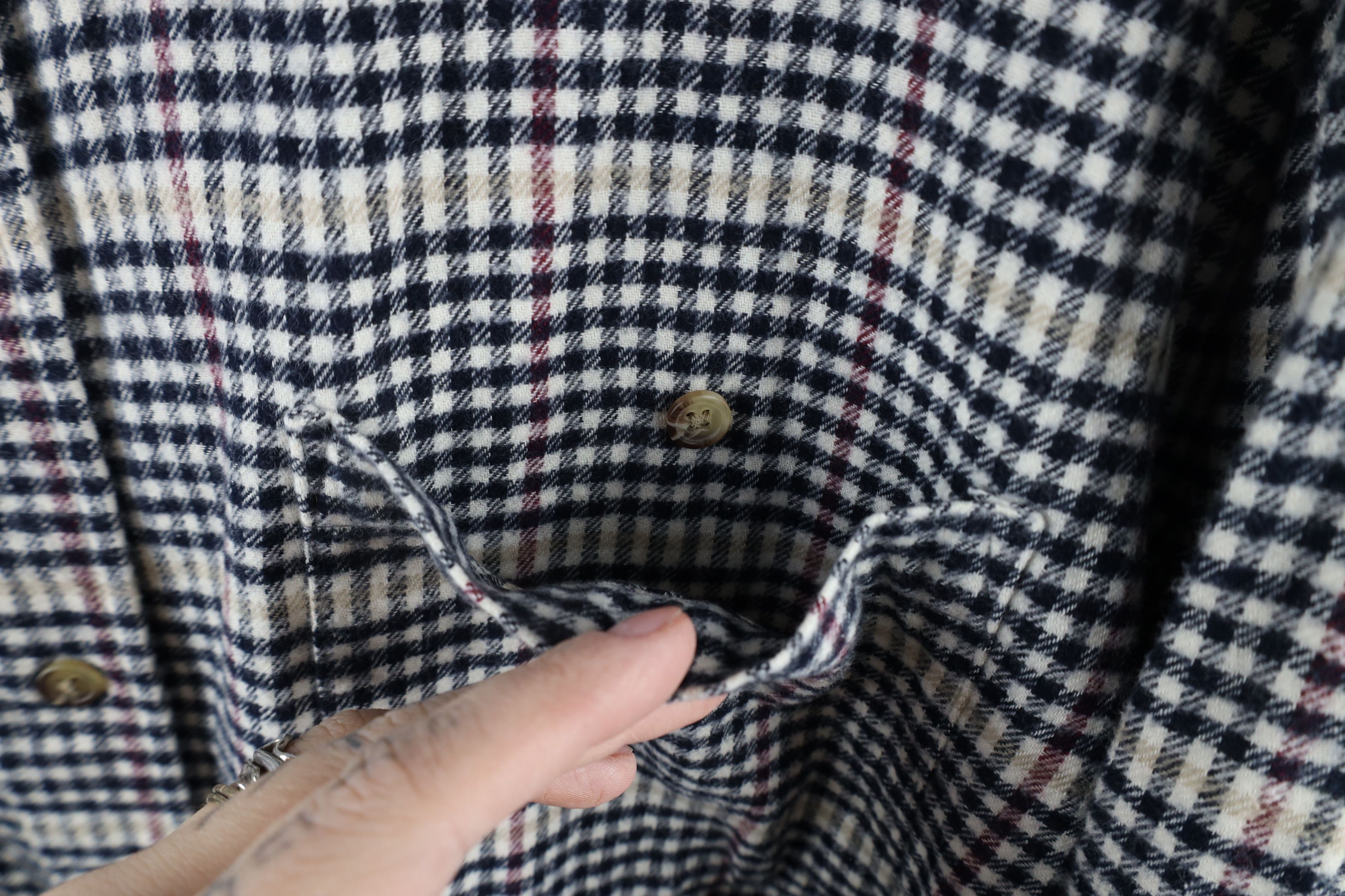 Vintage Vintage 90s Streetwear Collared Button Down Shirt Plaid Size US XXL / EU 58 / 5 - 4 Thumbnail