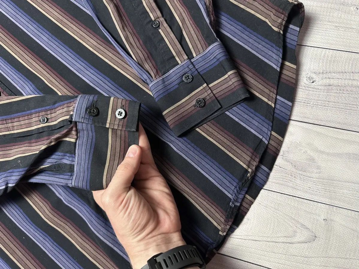 Yves Saint Laurent Vintage Yves Saint Laurent striped multicolour shirt logo L Size US L / EU 52-54 / 3 - 6 Thumbnail