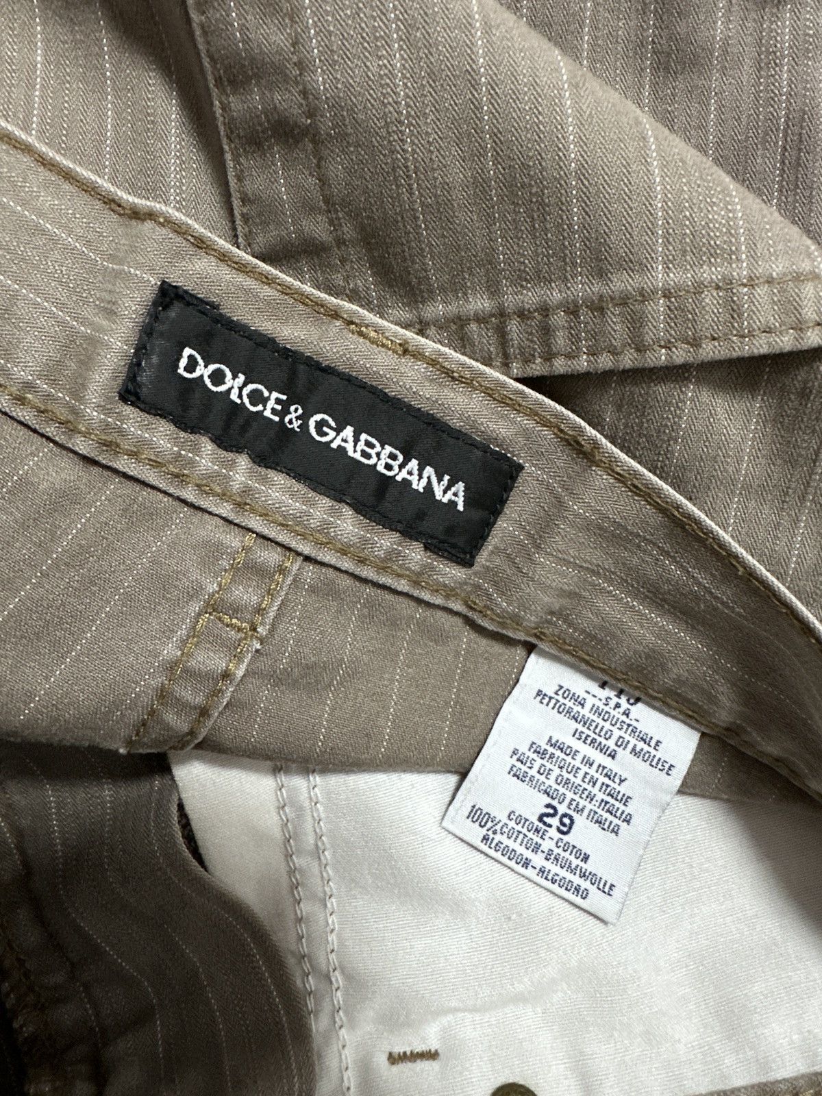 Dolce & Gabbana Dolce & Gabbana vintage’90th pants luxury cotton ITG Size 26" / US 2 / IT 38 - 12 Thumbnail