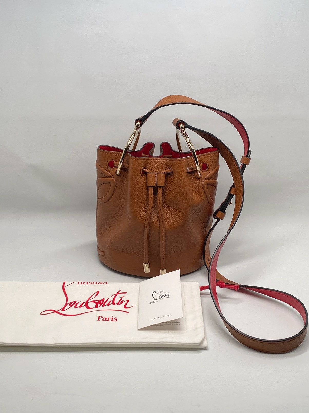 Christian Louboutin Christian Louboutin By My Side leather bucket bag Size ONE SIZE - 6 Thumbnail