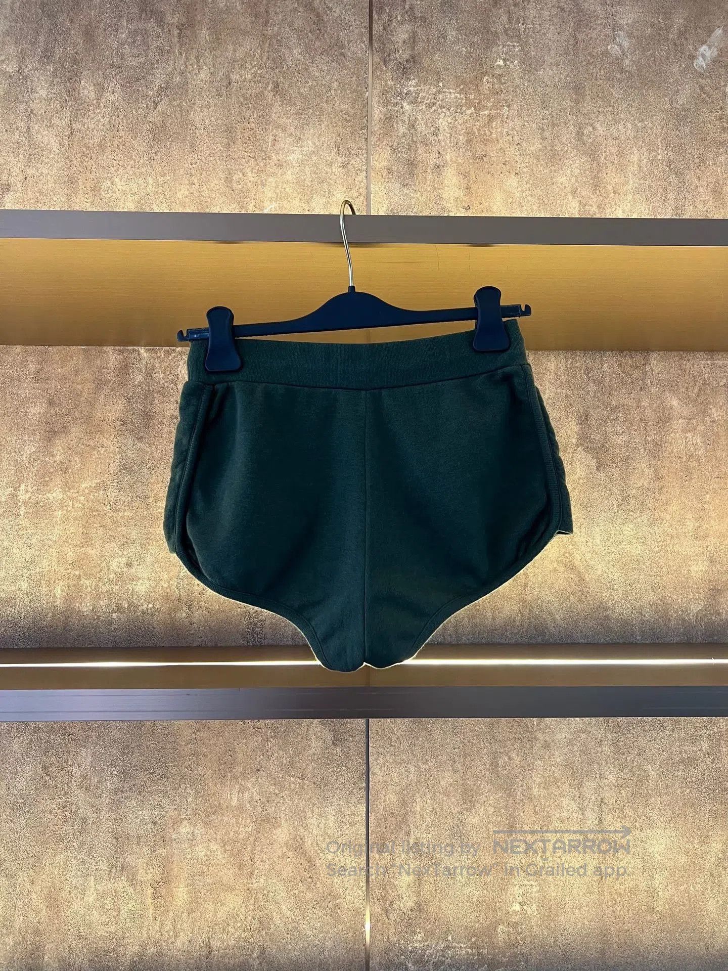 Celine Celine Olive Green Cashmere Shorts. Size 28" / US 6 / IT 42 - 2 Thumbnail