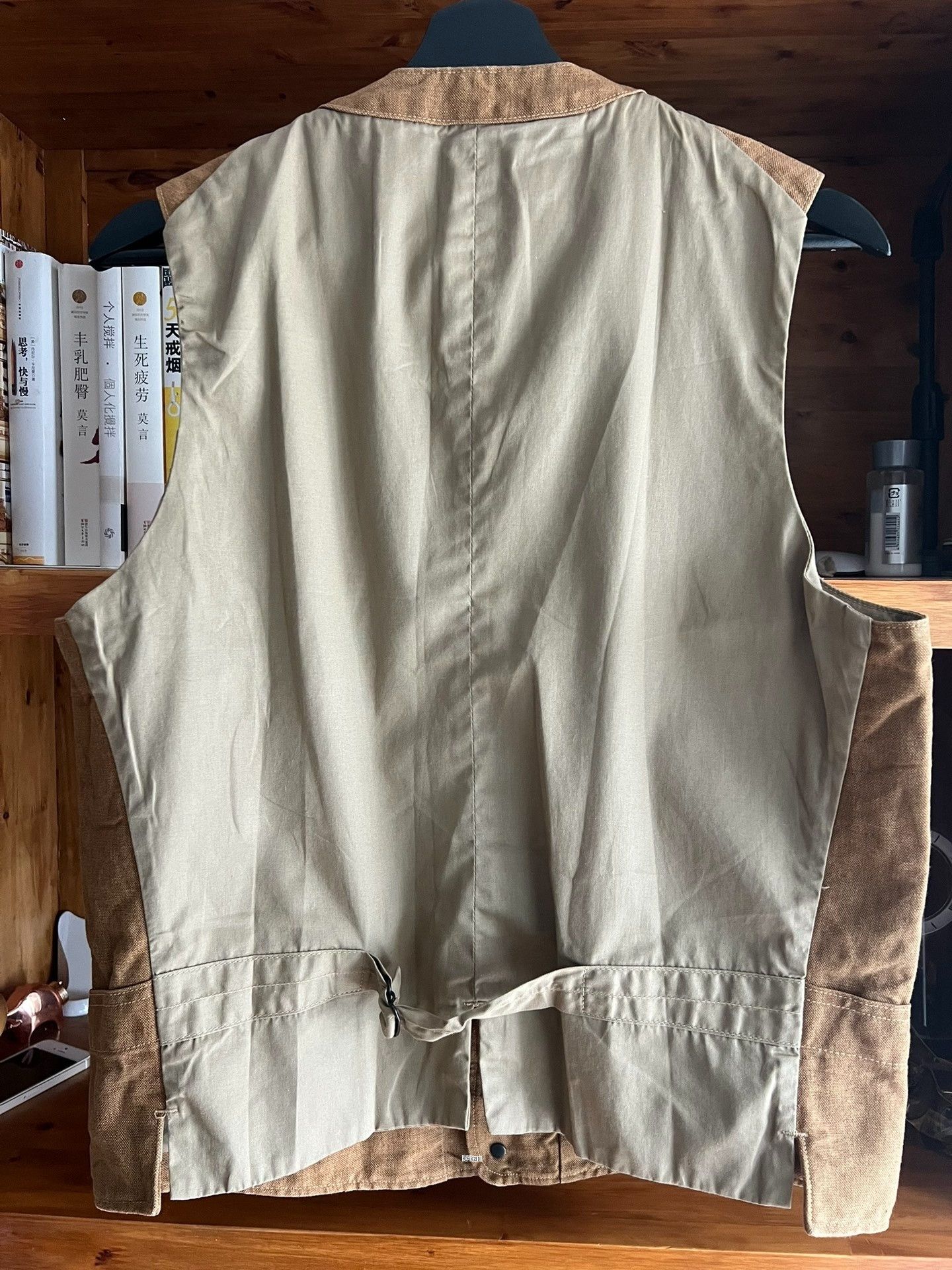 Mister Freedom Mister Freedom Vintage Cotton Linen Orange Workwear Vest Size US M / EU 48-50 / 2 - 4 Thumbnail